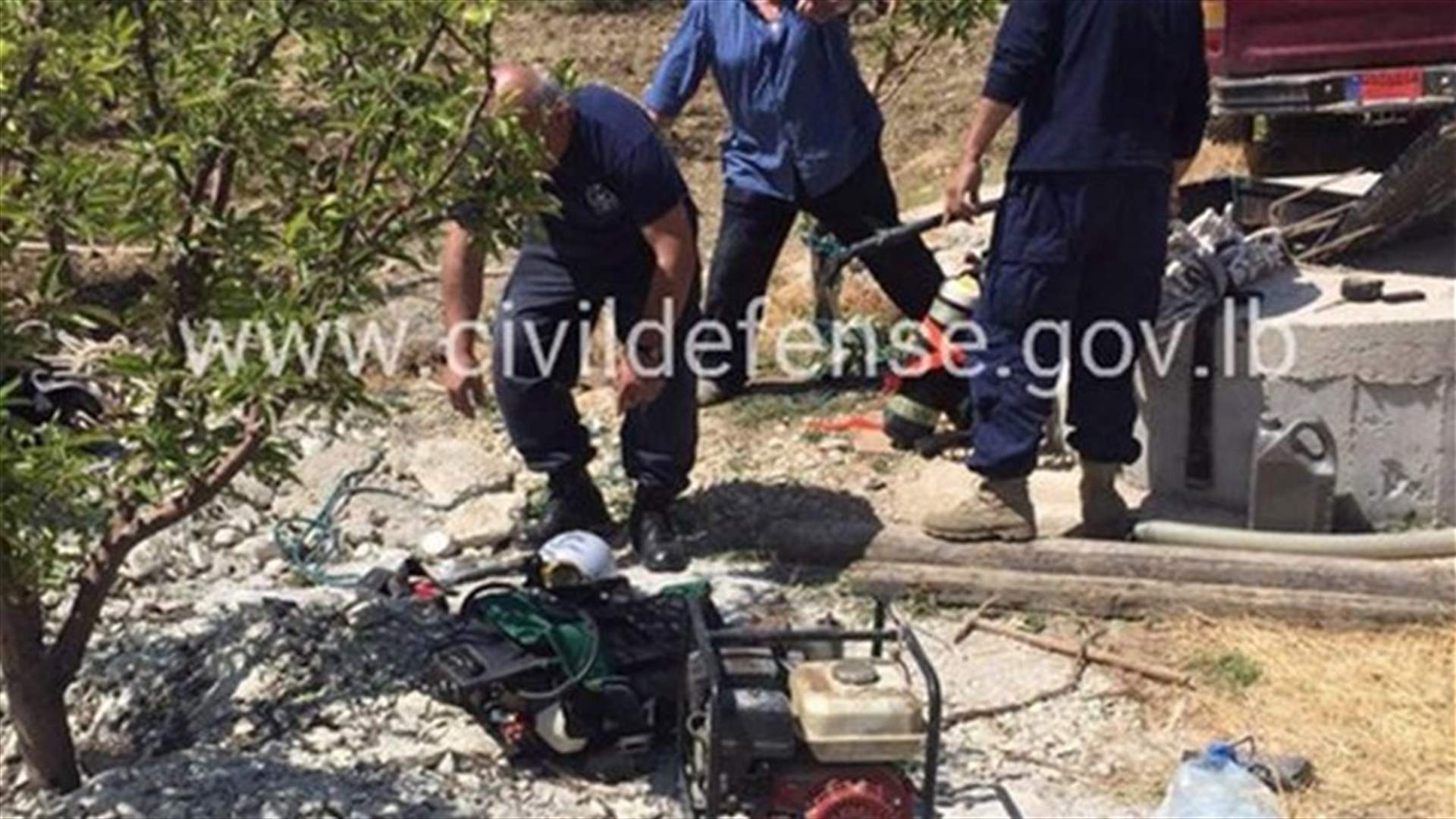 جثتان في بئر في اعالي زحلة