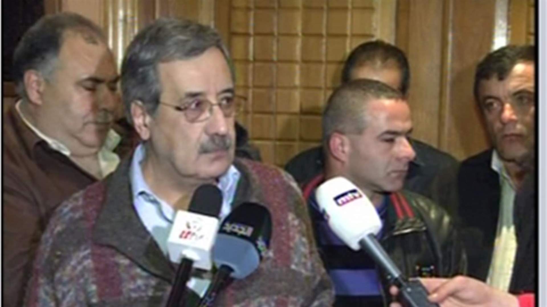 ميقاتي تسلم من باسيل استقالة نحاس