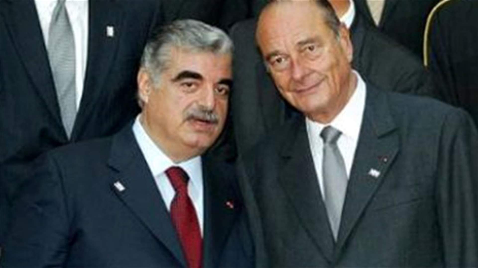 رفيق الحريري تدخل مالياً لإنقاذ شيراك من دعوى بصفقة أسلحة