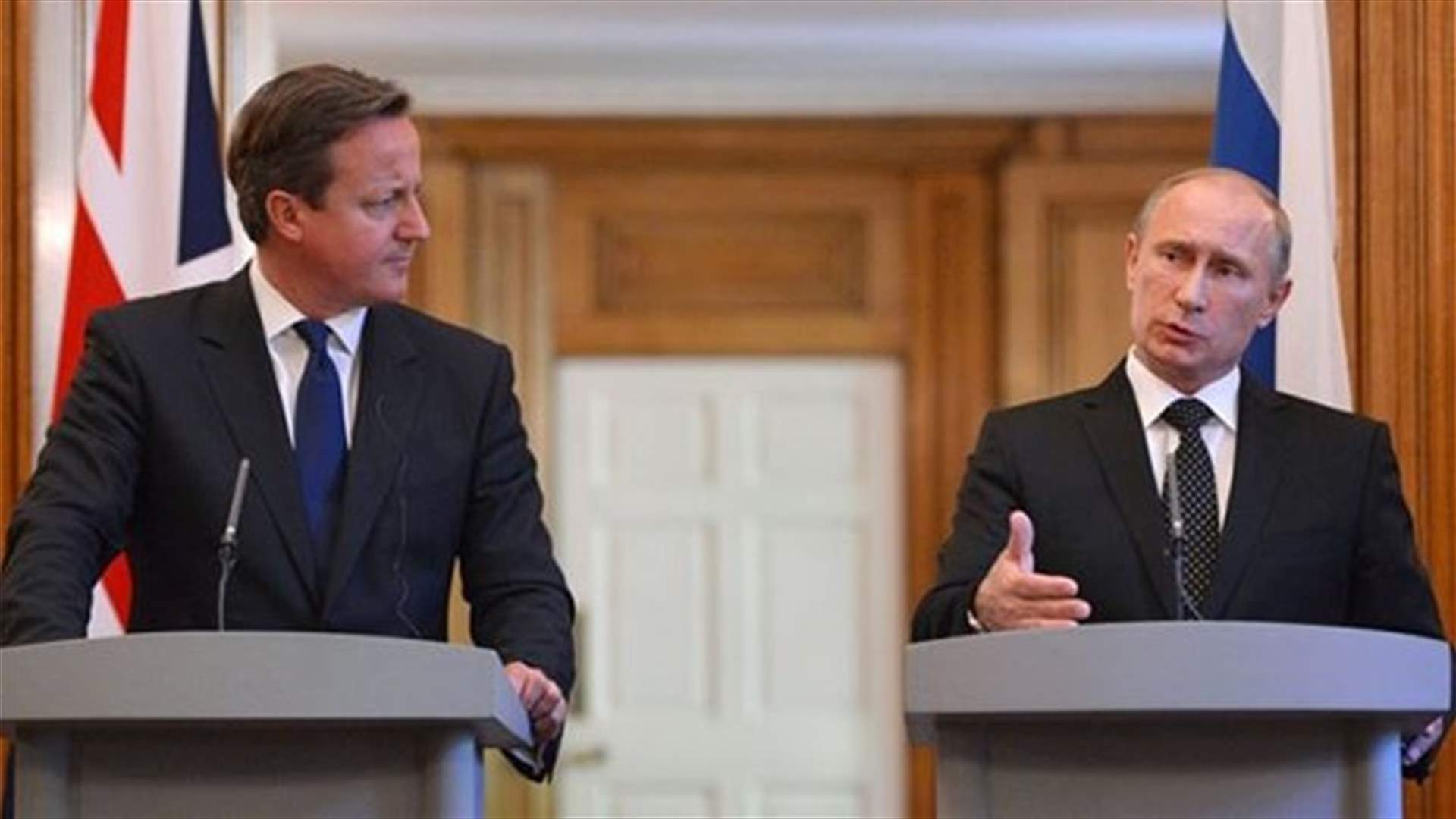 روسيا وبريطانيا تؤيدان العودة الى مباحثات السلام حول سوريا