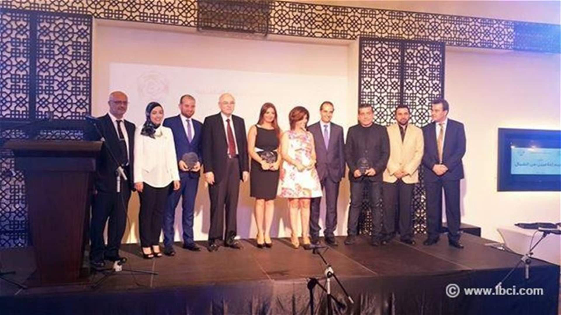 تكريم اعلاميين في الشمال
