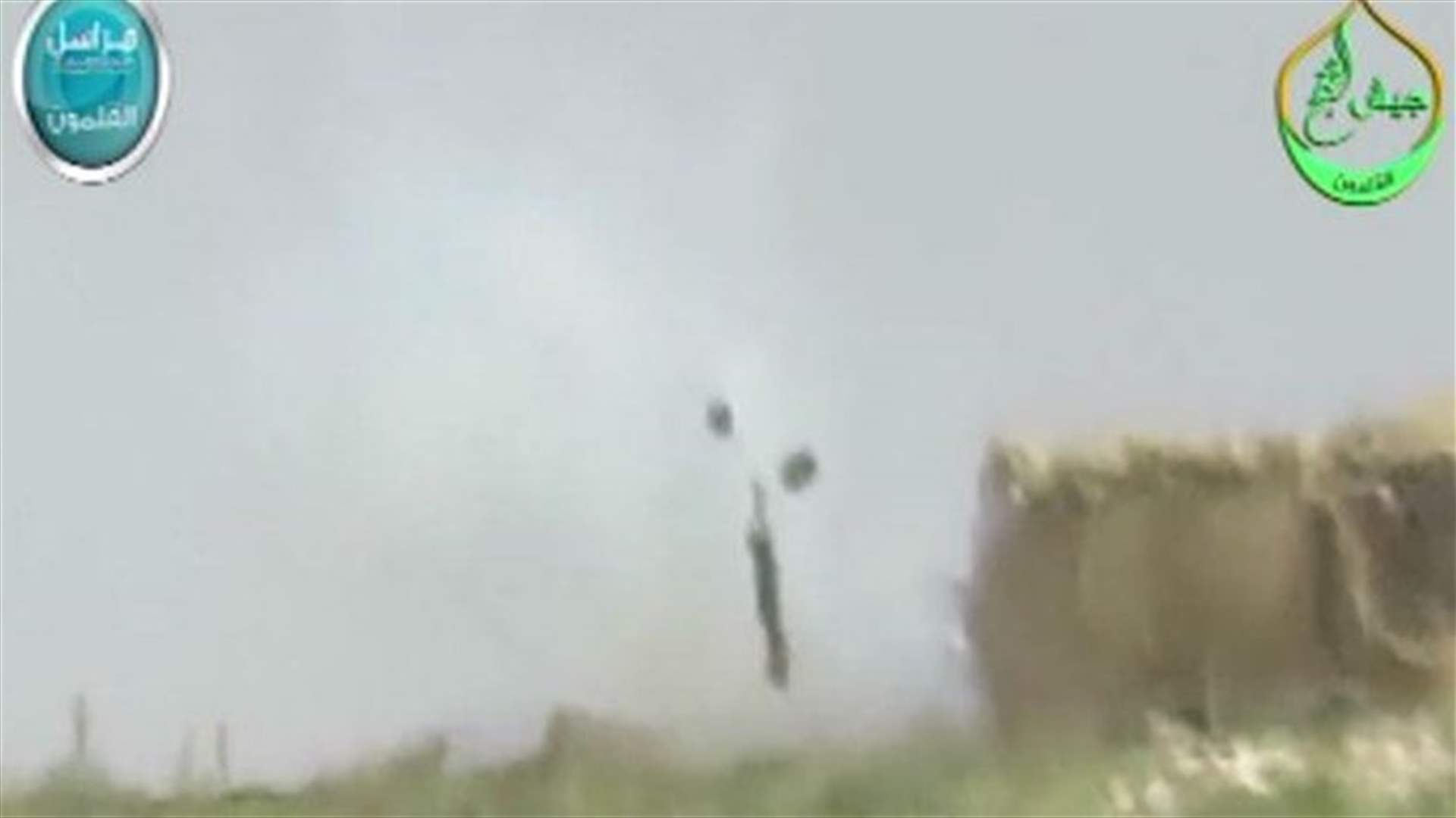 النصرة نشرت فيديو يظهر لحظة تدمير قاعدة صواريخ لحزب الله في جرد فليطة