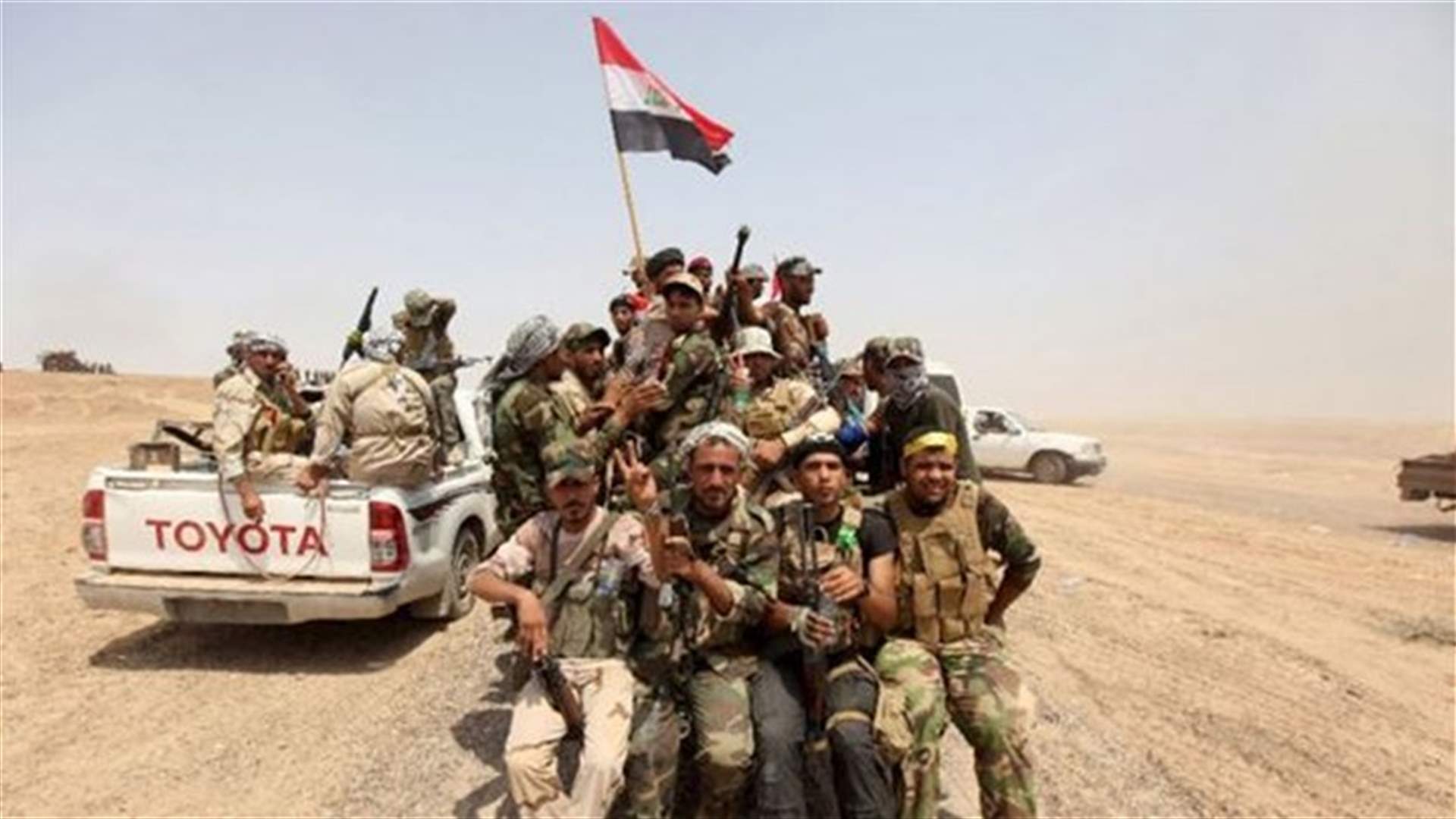 مقتل 37 من القوات العراقية والحشد الشعبي بهجوم انتحاري شمال بغداد