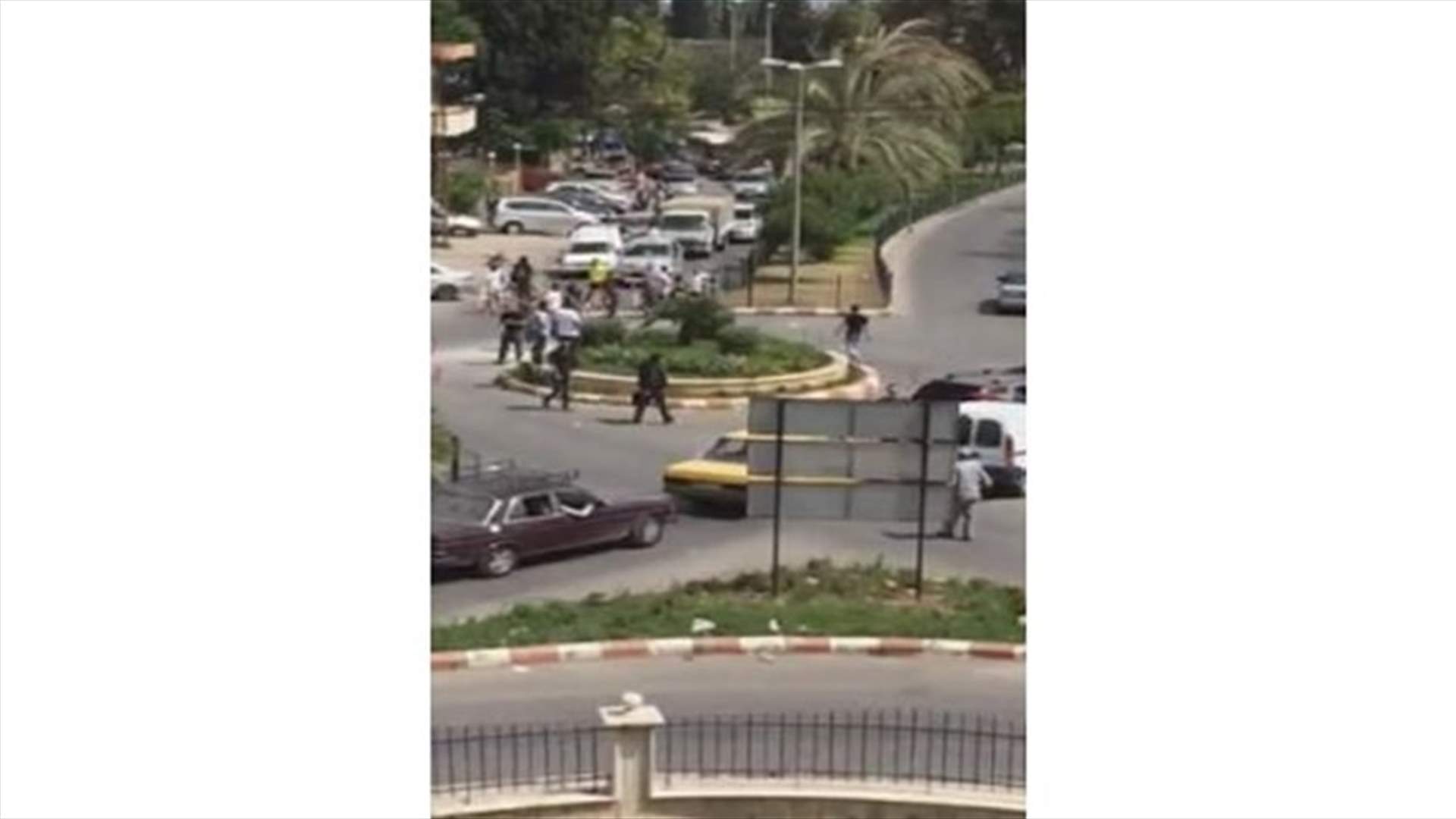 اعتصام لموظفي وعمّال وعناصر شرطة بلدية حارة صيدا