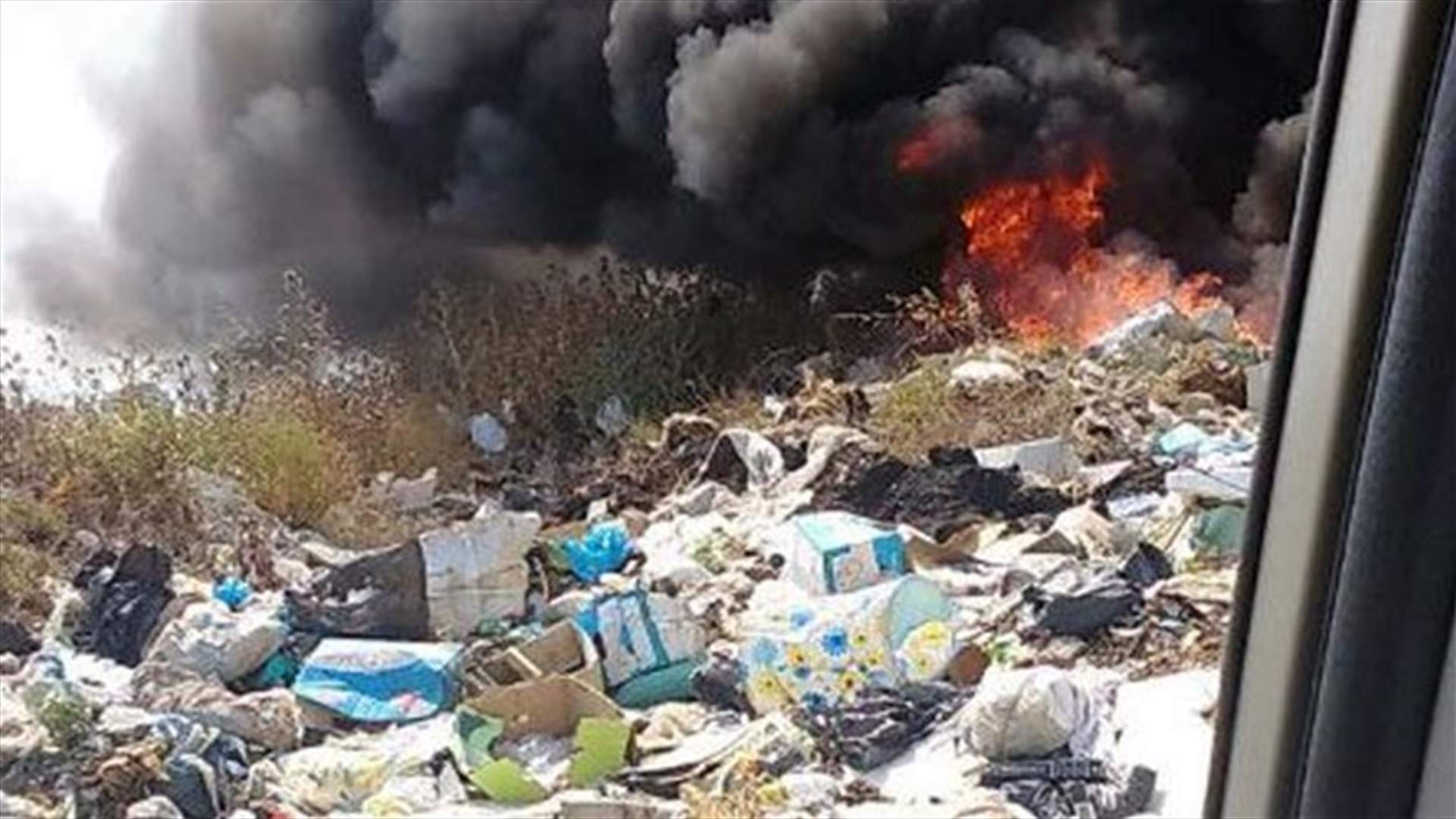 Fire breaks out in Tripoli’s Abi Samra landfill 