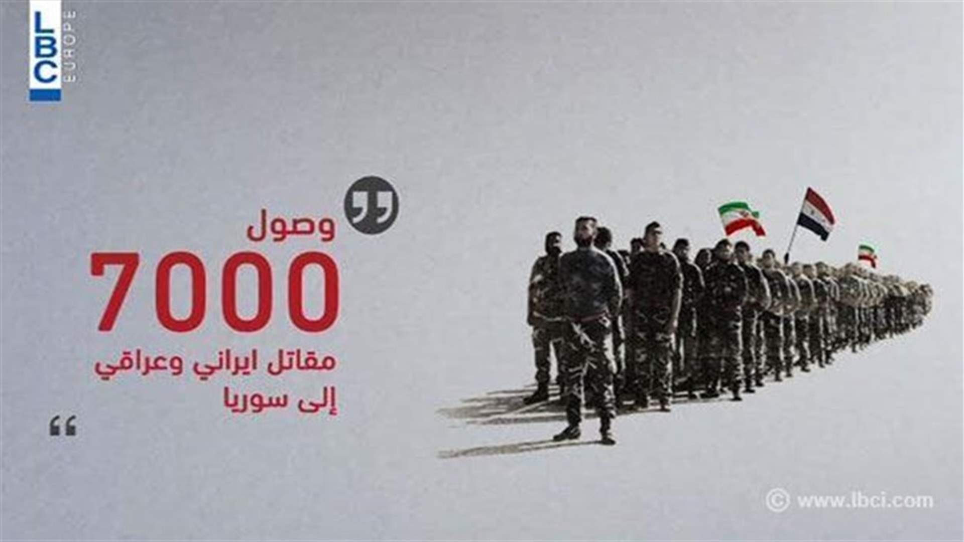REPORT: 7,000 Iraqi, Iranian fighters deployed in Syria to defend Syrian capital