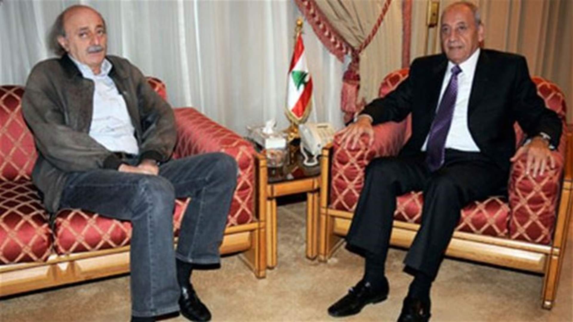 الأخبار: بري وجنبلاط... لا مبادرة