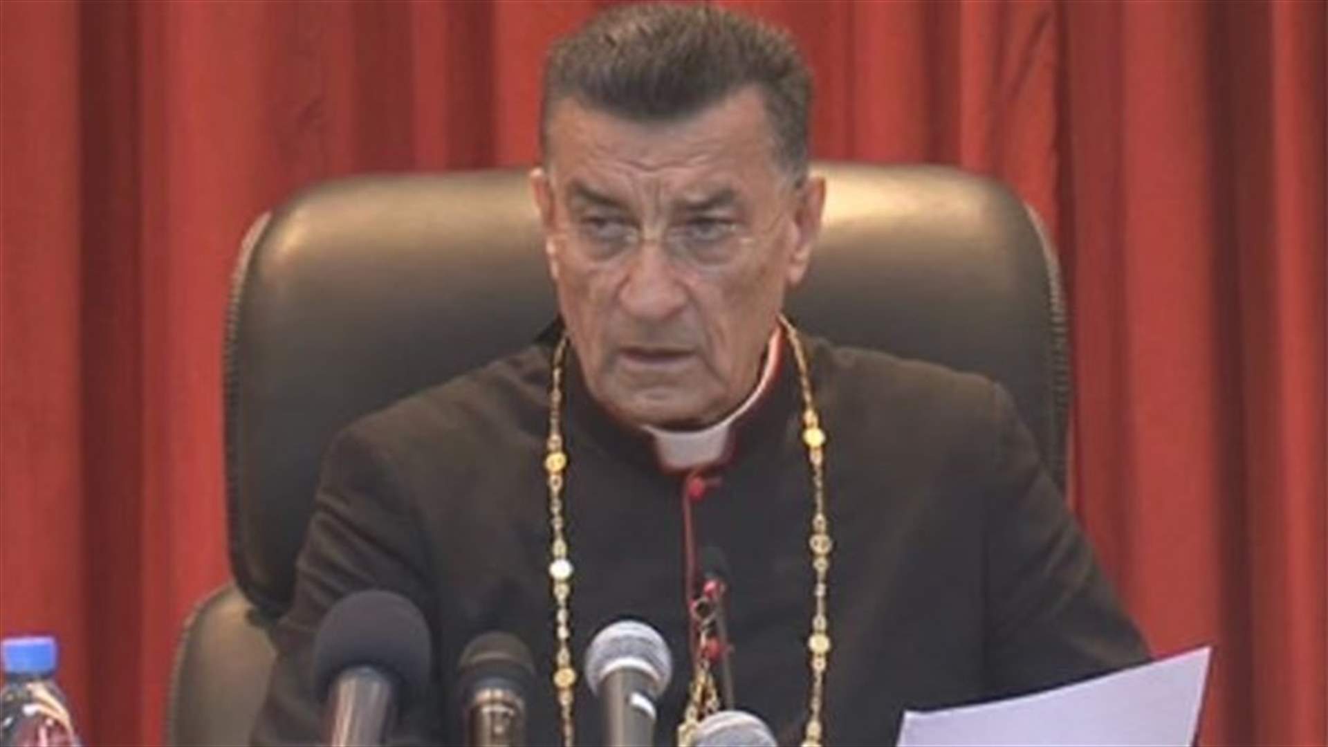 Patriarch Rai says Lebanon deviating from its role as a nation of coexistence