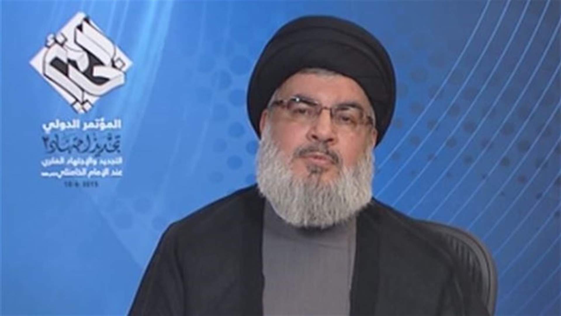 Nasrallah vows to finalize battle against Islamic State 