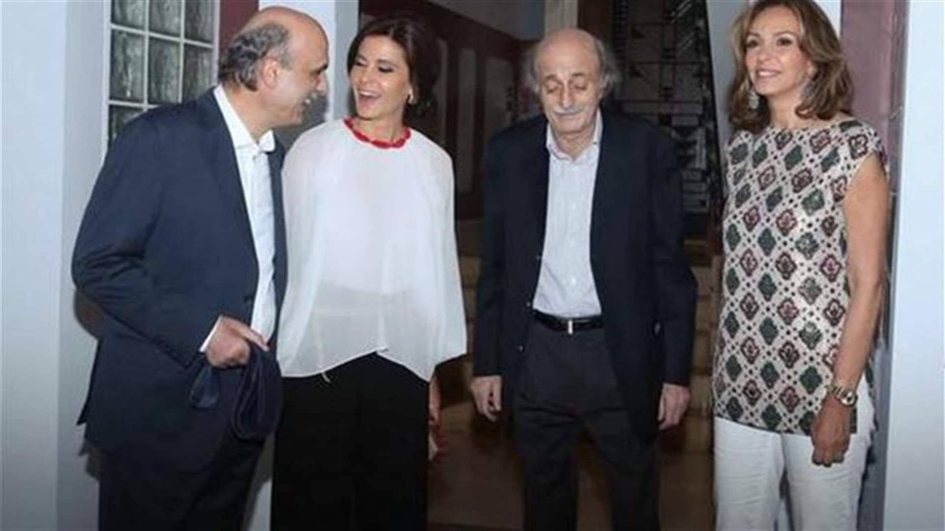 جعجع وستريدا في كليمنصو : رفض للمجزرة التي حصلت في "قلب لوزة" 