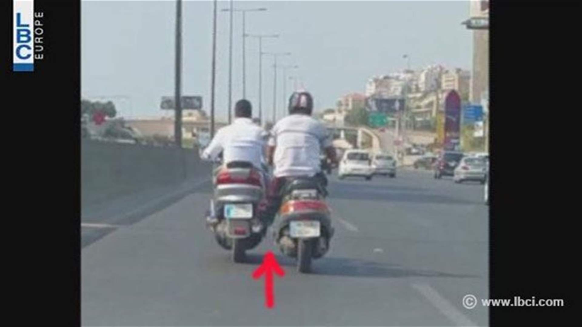 لن تصدقوا هذا المشهد على اوتوستراد ضبيه
