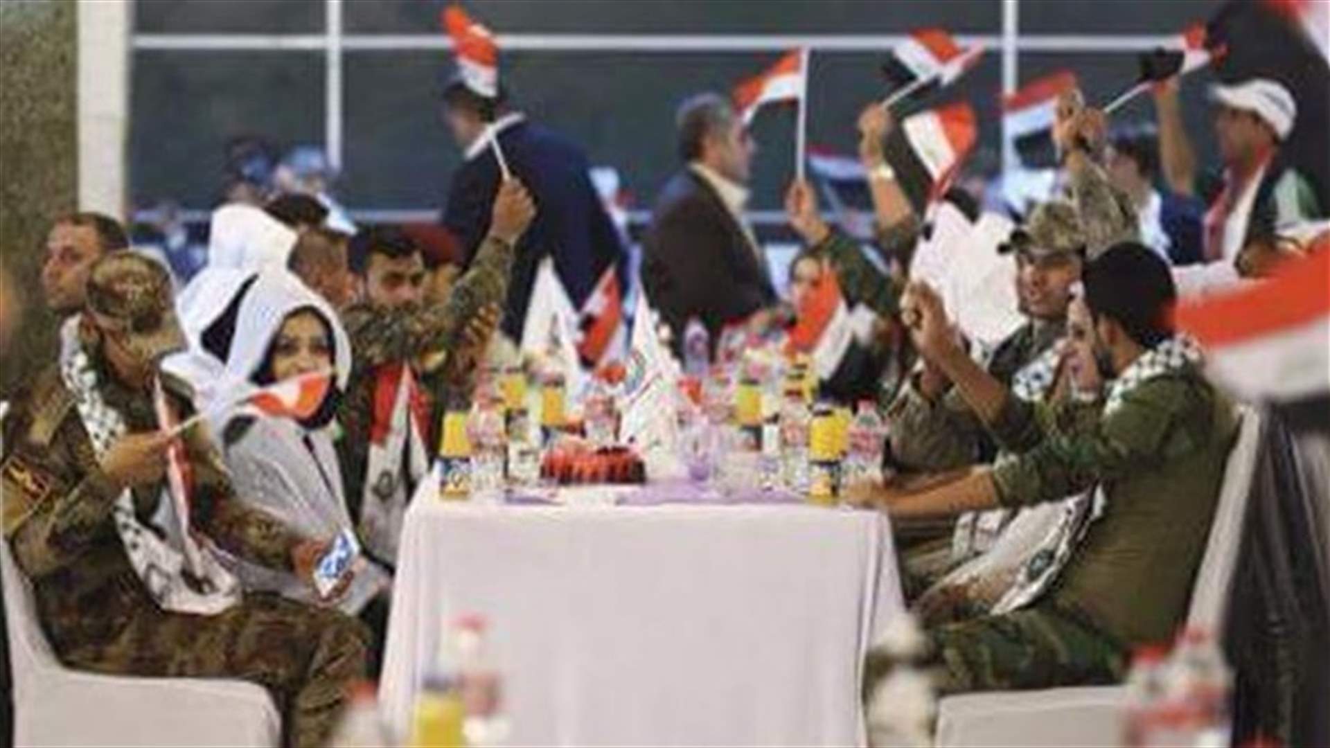 حفل زفاف جماعي لـ250 مقاتلا من الحشد الشعبي العراقي