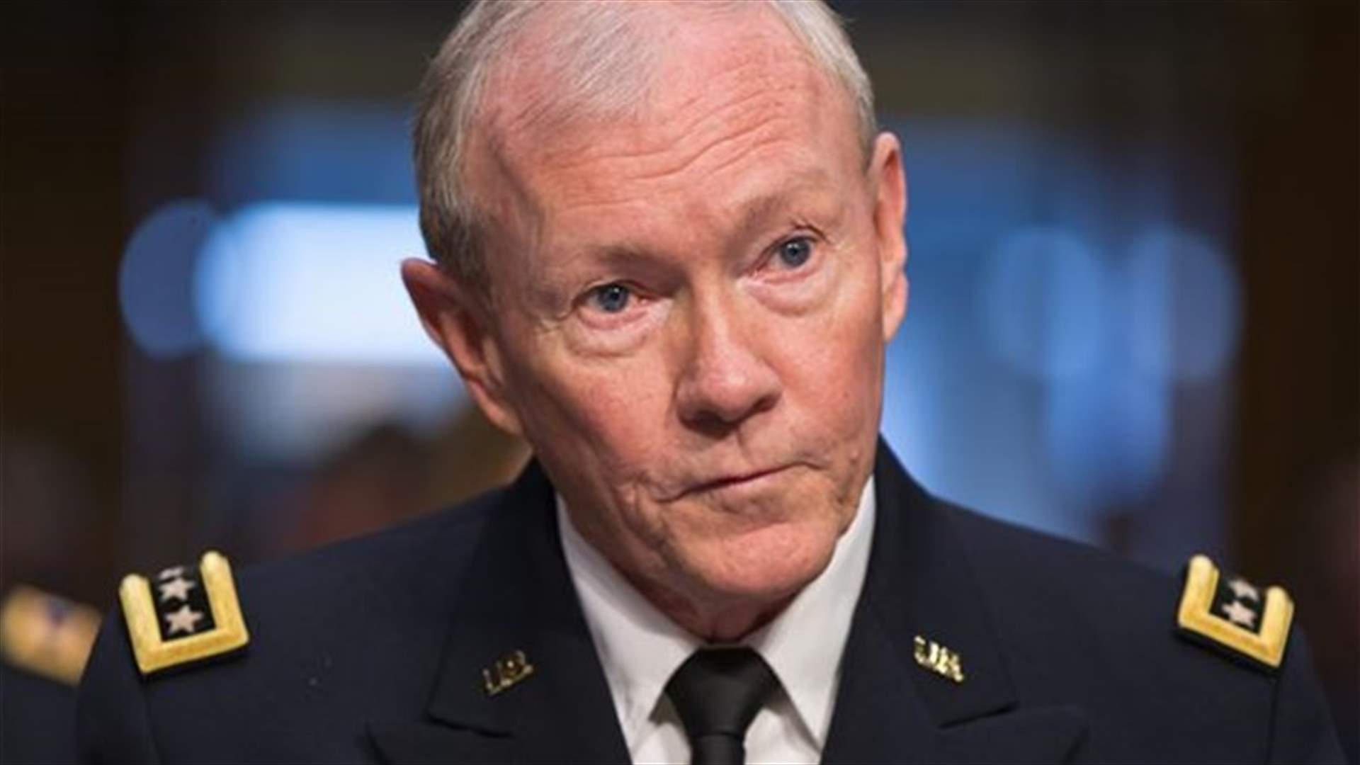 Dempsey: US shouldn't deploy troops to "stiffen spine" of Iraqis