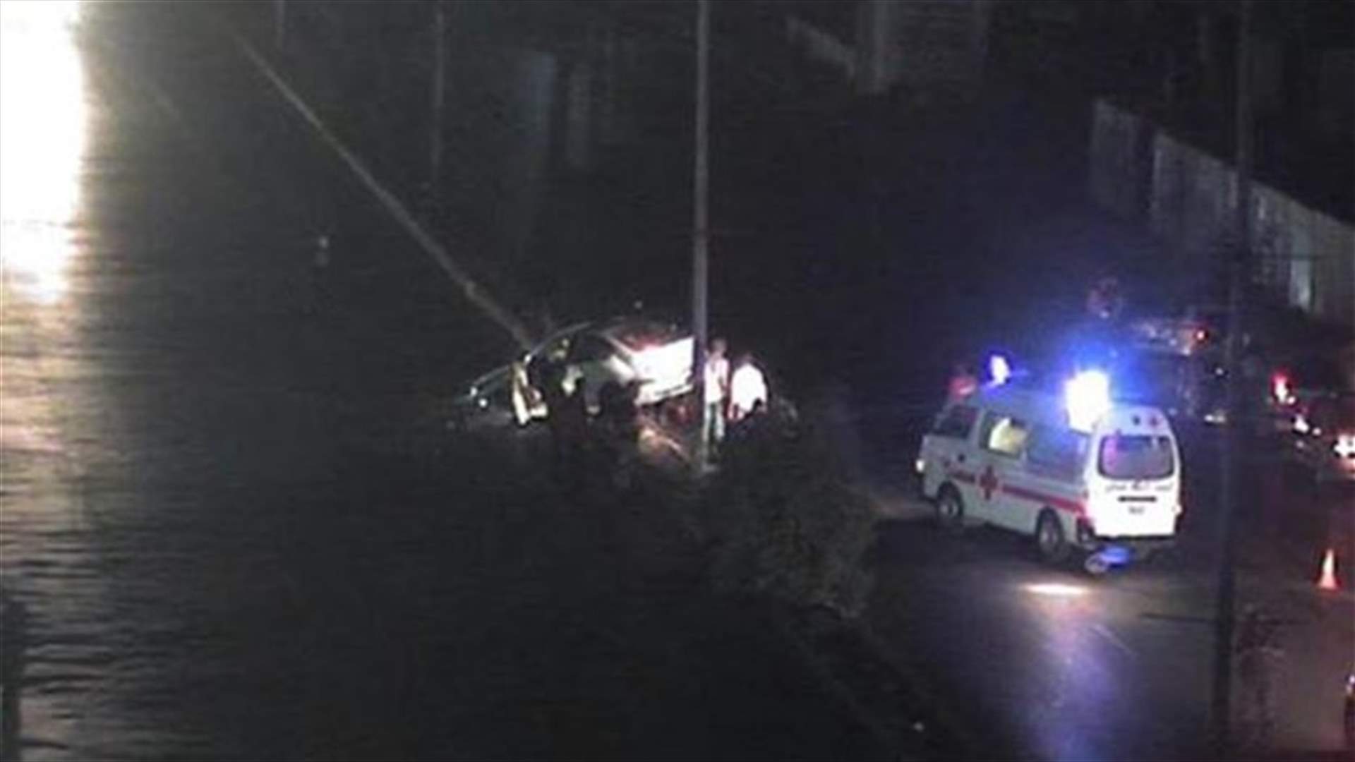 جريحان في حادث سير على اوتوستراد سن الفيل