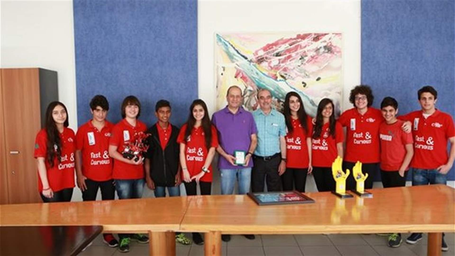 Lebanese Students Invent Lego Robot, Win International Competition