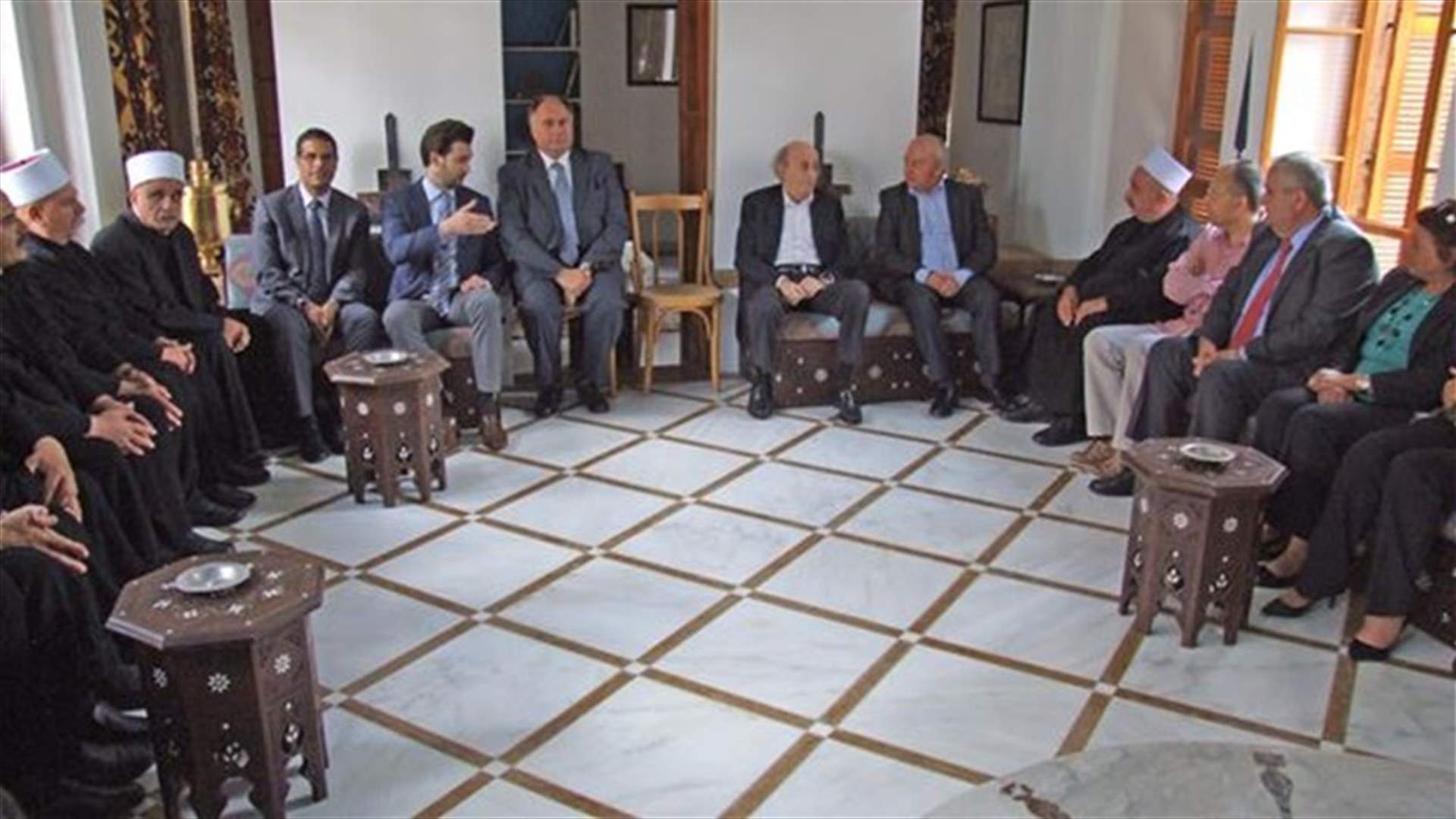 جنبلاط يشكر السفير التركي على جهوده في قضية "قلب لوزة"