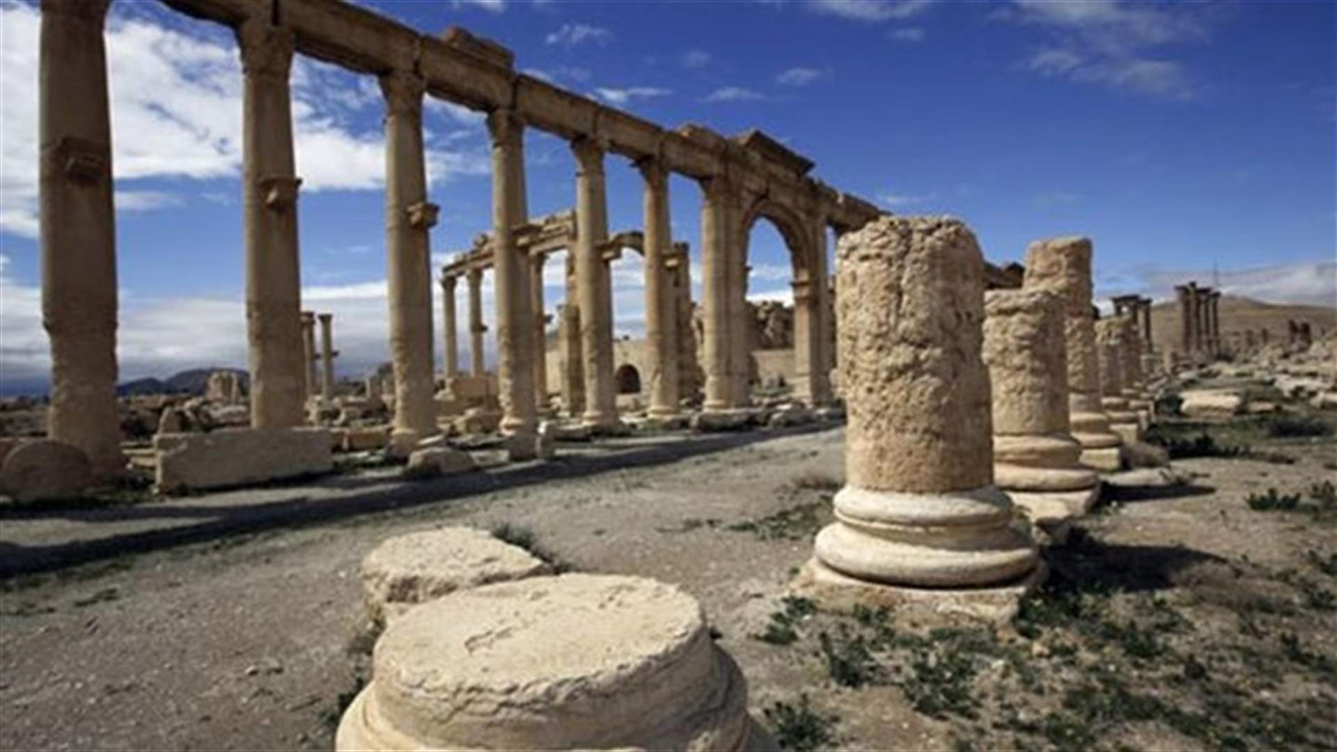 تدمر ايضاً لم تنج من جرائم داعش