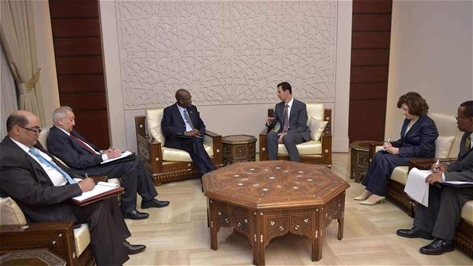 الاسد : الإرهاب بات يمثّل مشكلة عالمية