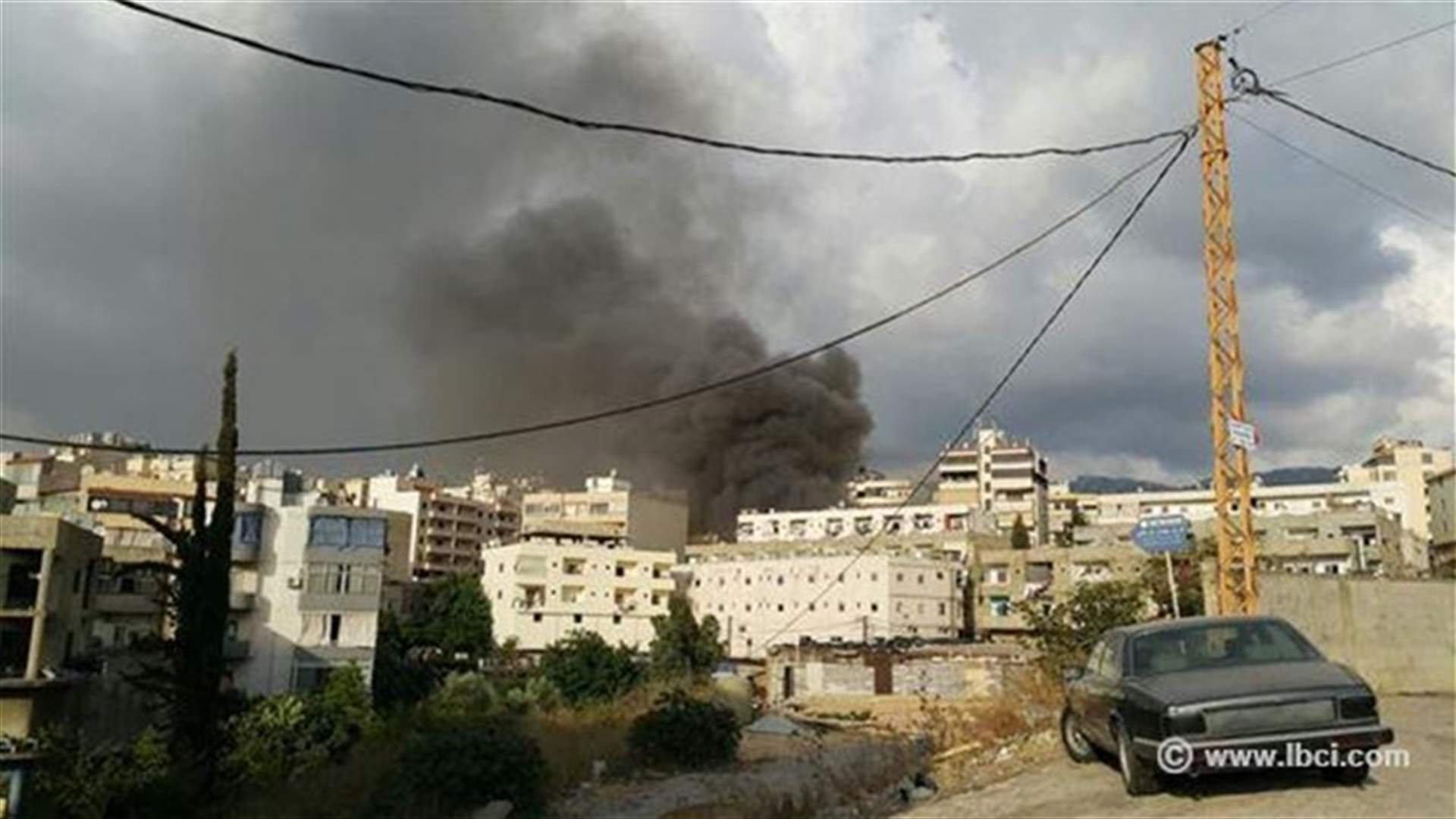 [PHOTOS] Fire breaks out in Tal al-Zaatar – Dekwaneh