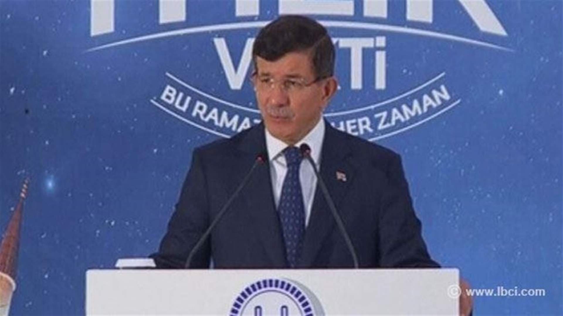 Turkey to take "necessary measures" on border security -PM Davutoglu