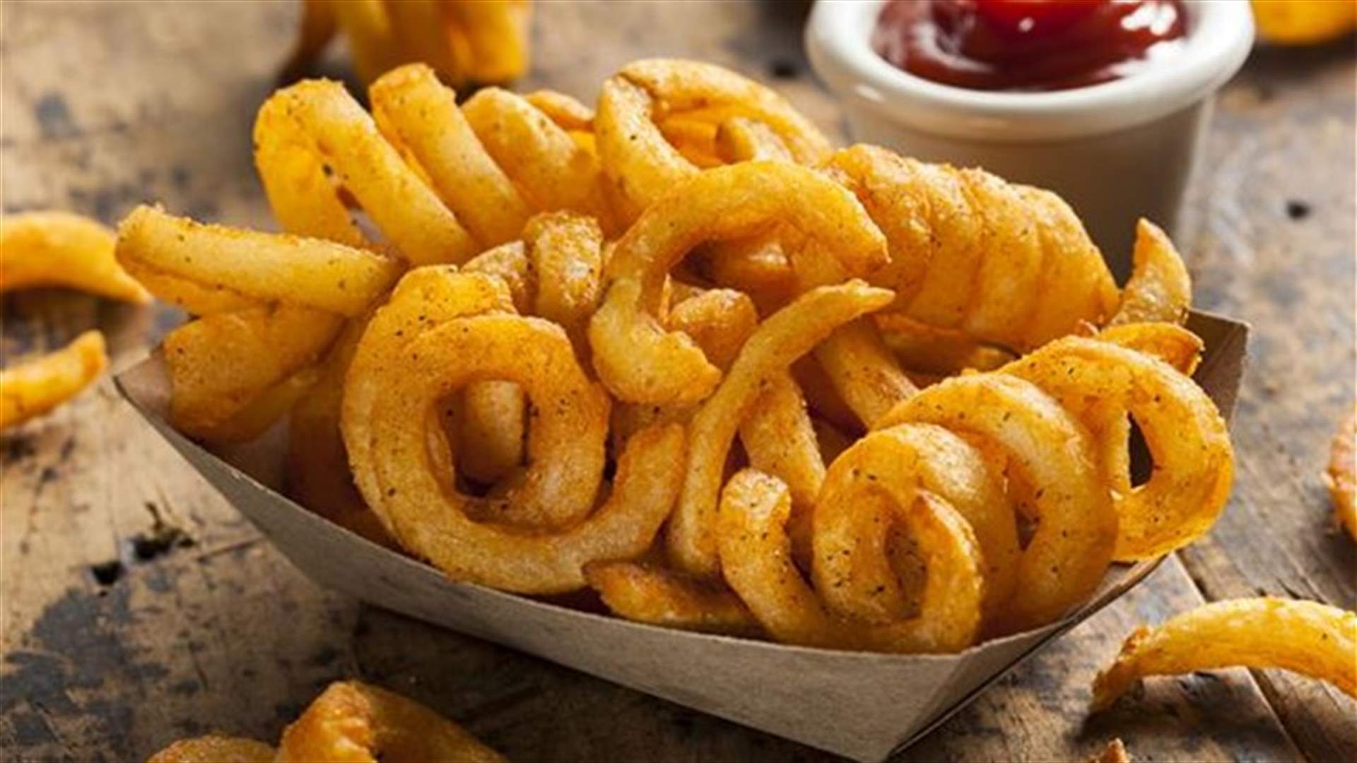 طريقة سهلة لتحضير الTwister Fries