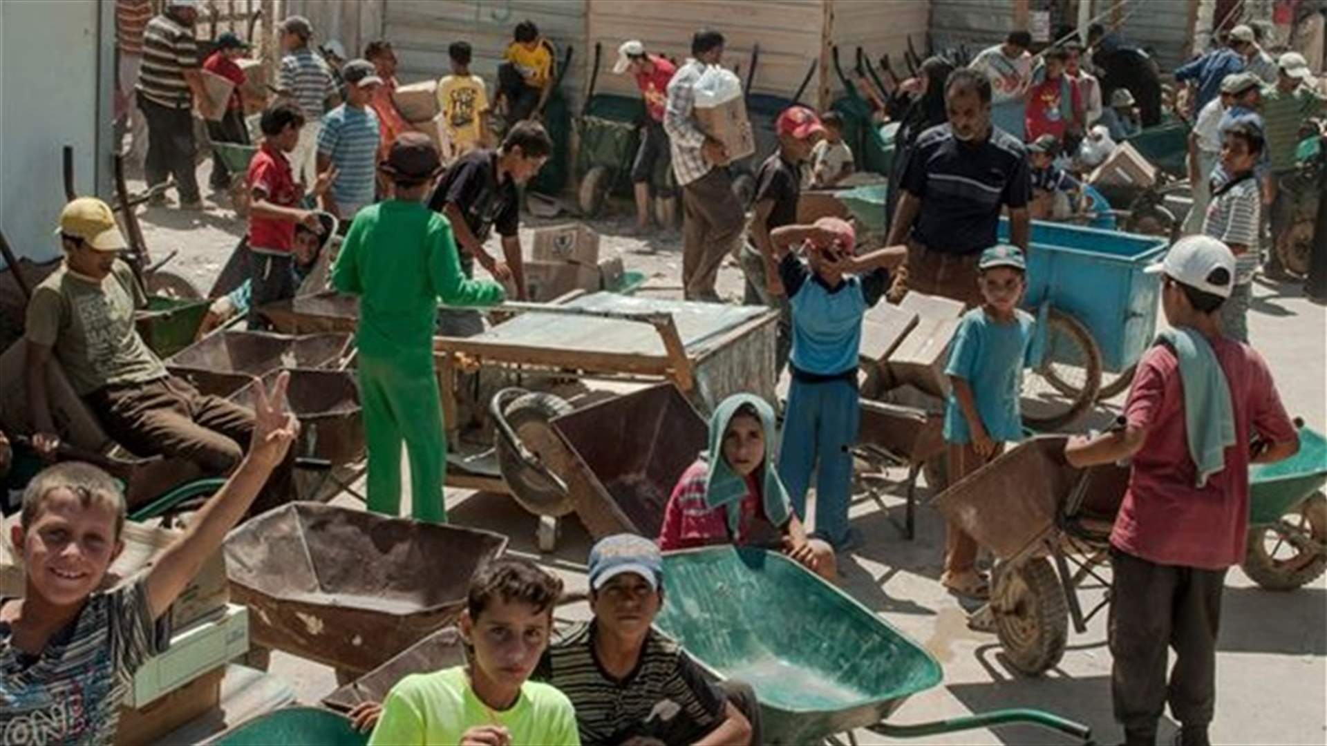 Child labor on the rise among Syrian children as crisis spirals -agencies