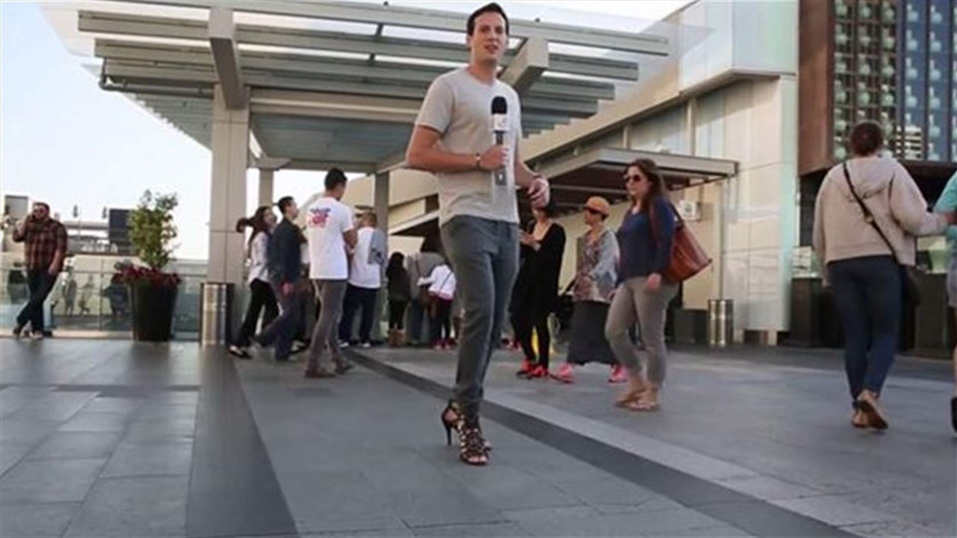 [VIDEO] Man Spends Day In High Heels. His Reaction? Priceless!