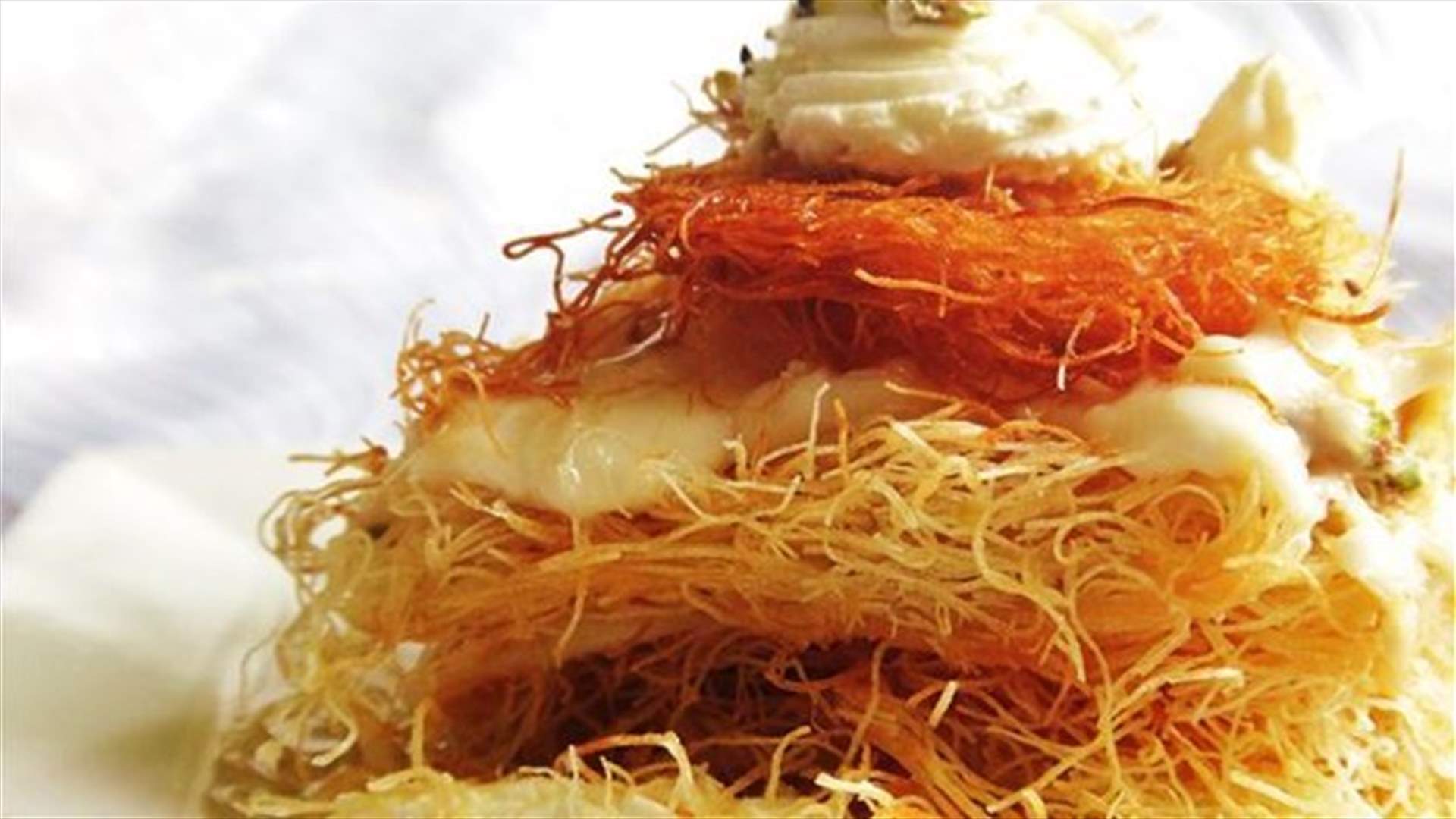 طريقة تحضير العثملية بالقشطة