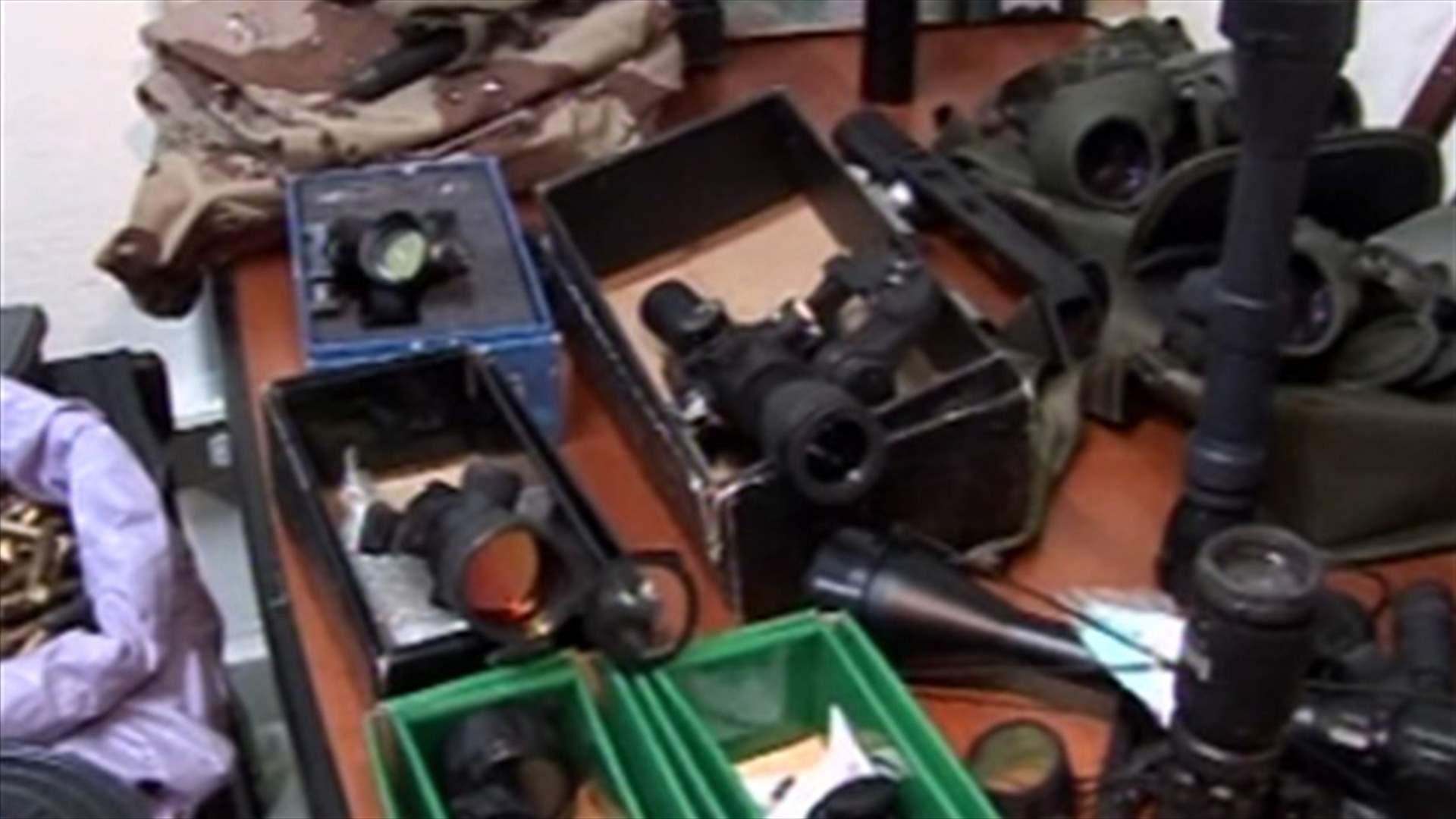 ضبط كمية من الاسلحة في منزل بحي ماضي