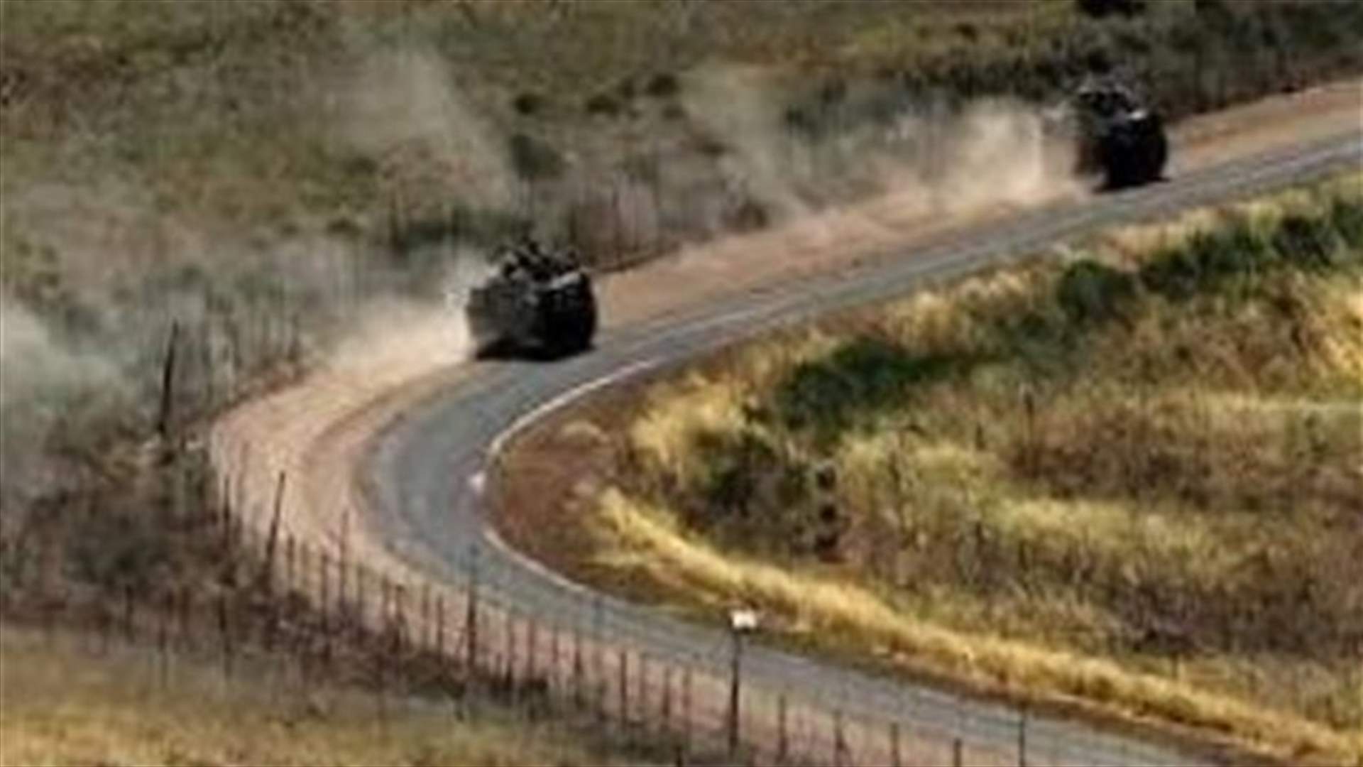انتشار عناصر معادية اسرائيلية في خراج شبعا 