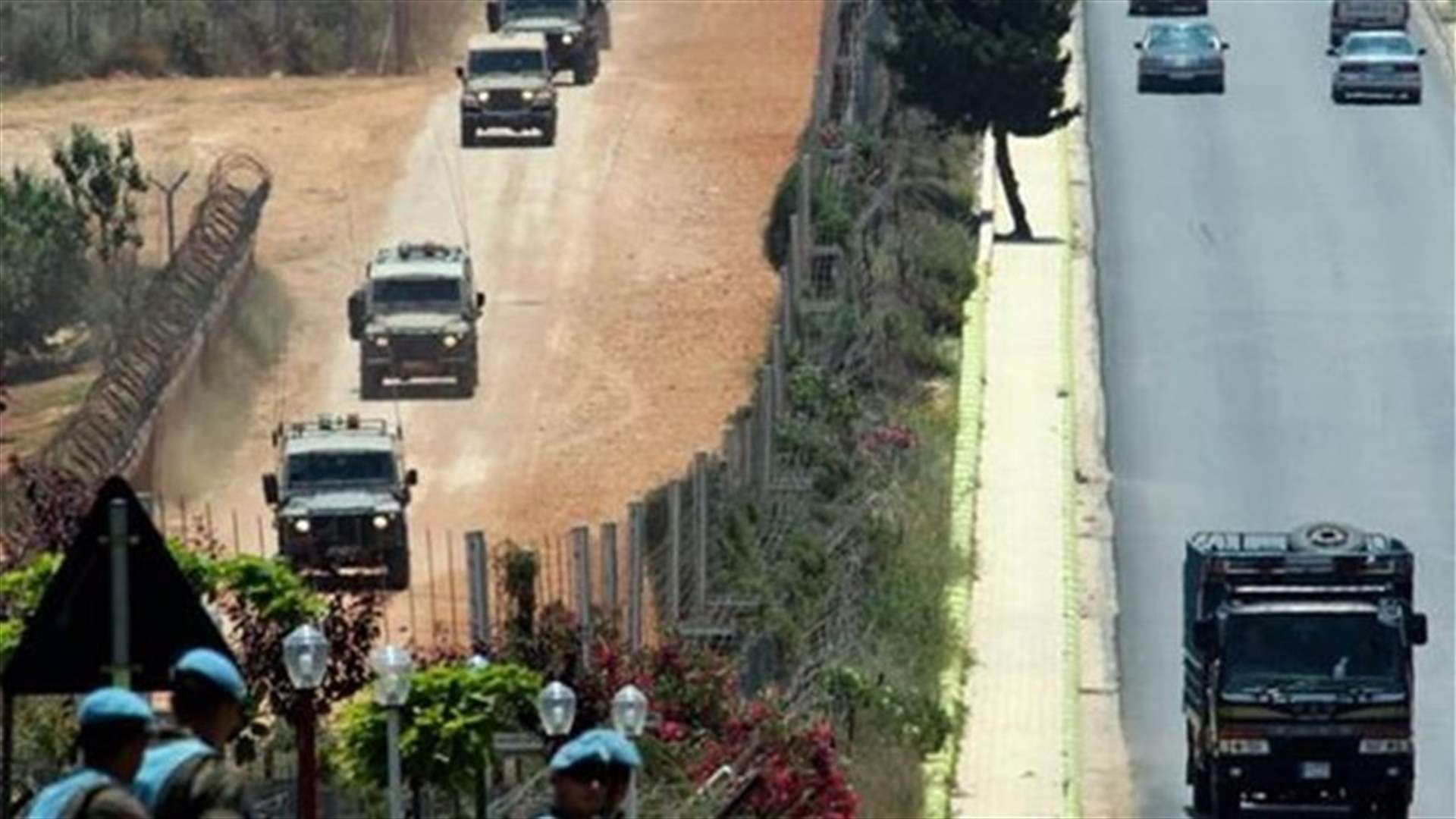 عملية تمشيط إسرائيلية بمحاذاة الطريق من وادي العسل إلى المطلة