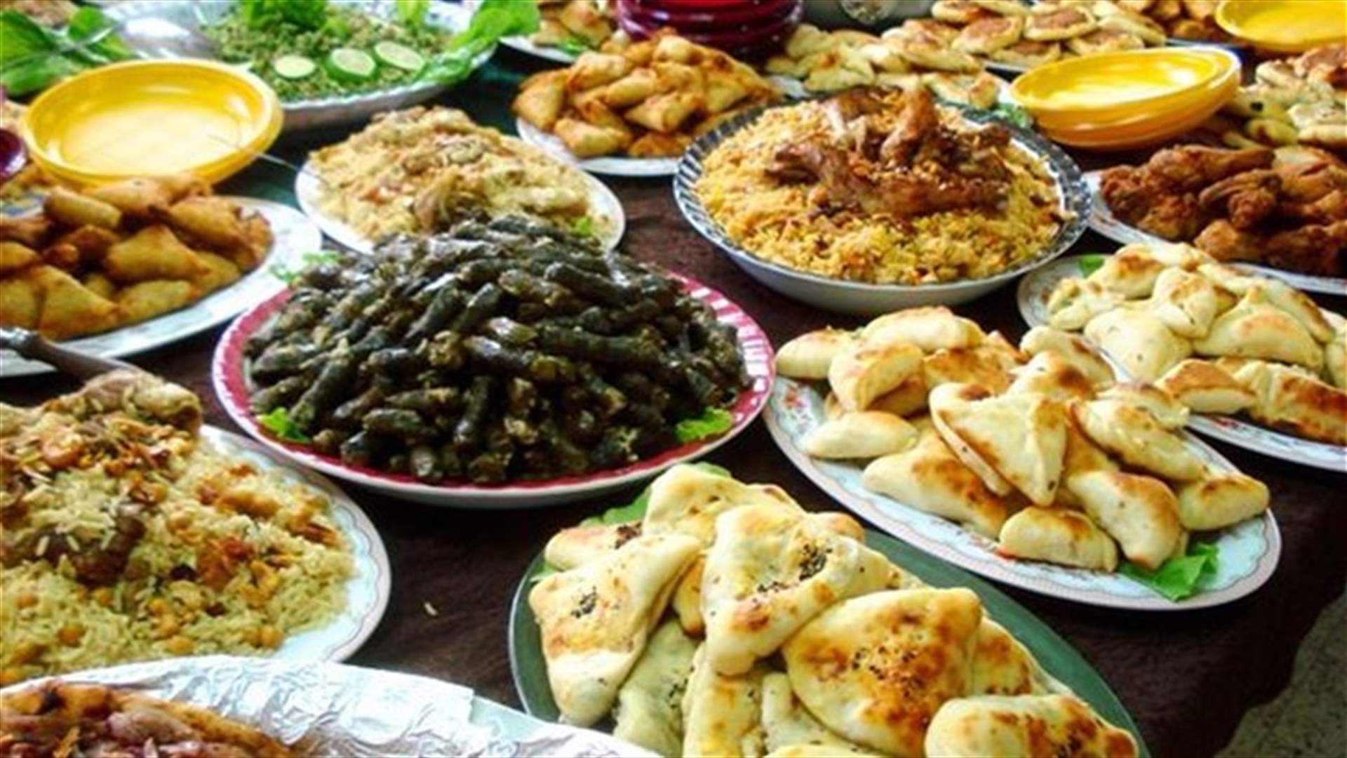 أشهر المأكولات في العالم العربي