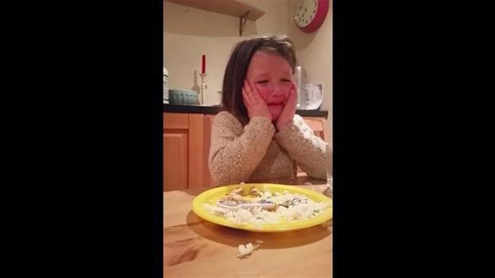 [VIDEO] Little Girl Realizes Where Meat Comes From, Breaks Down In Tears