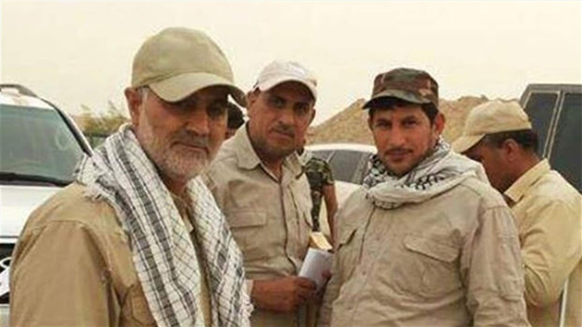 بالصور: سليماني في الفلوجة