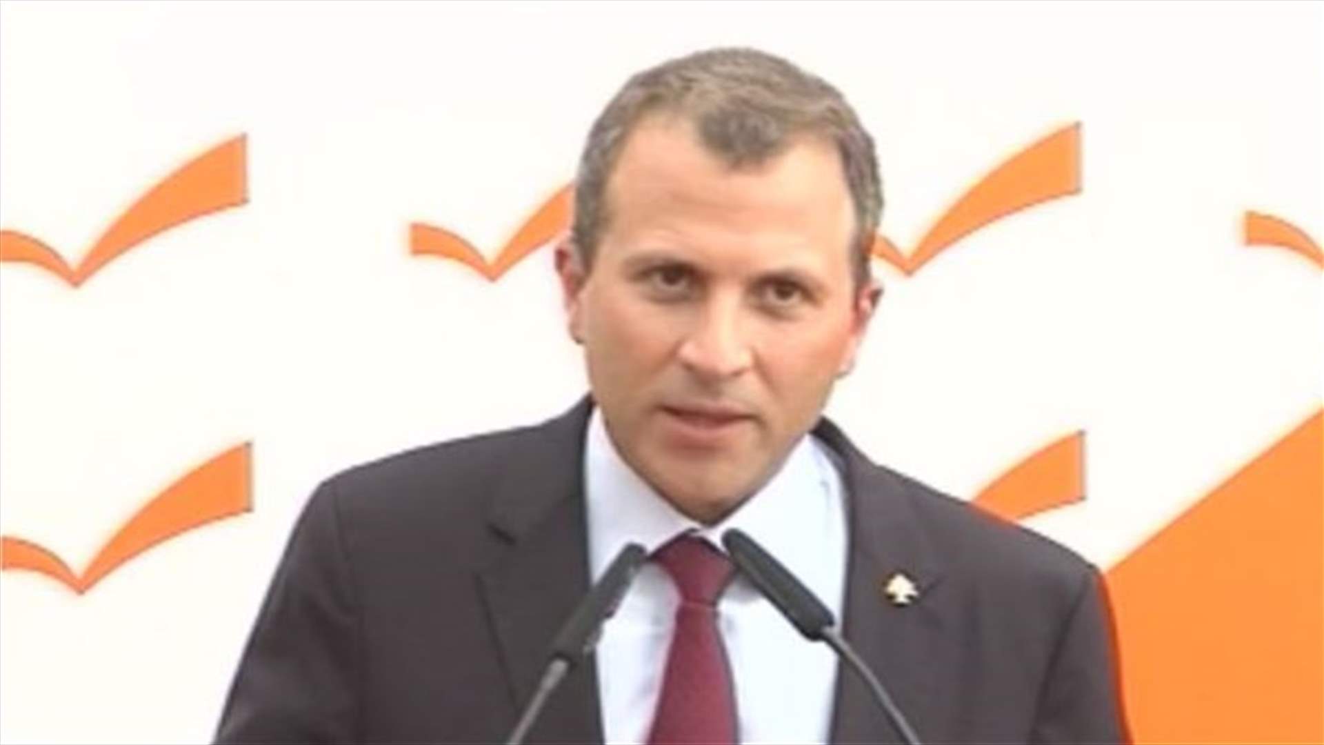 FM Bassil: We managed to halt the encroachment on country&#39;s presidential powers