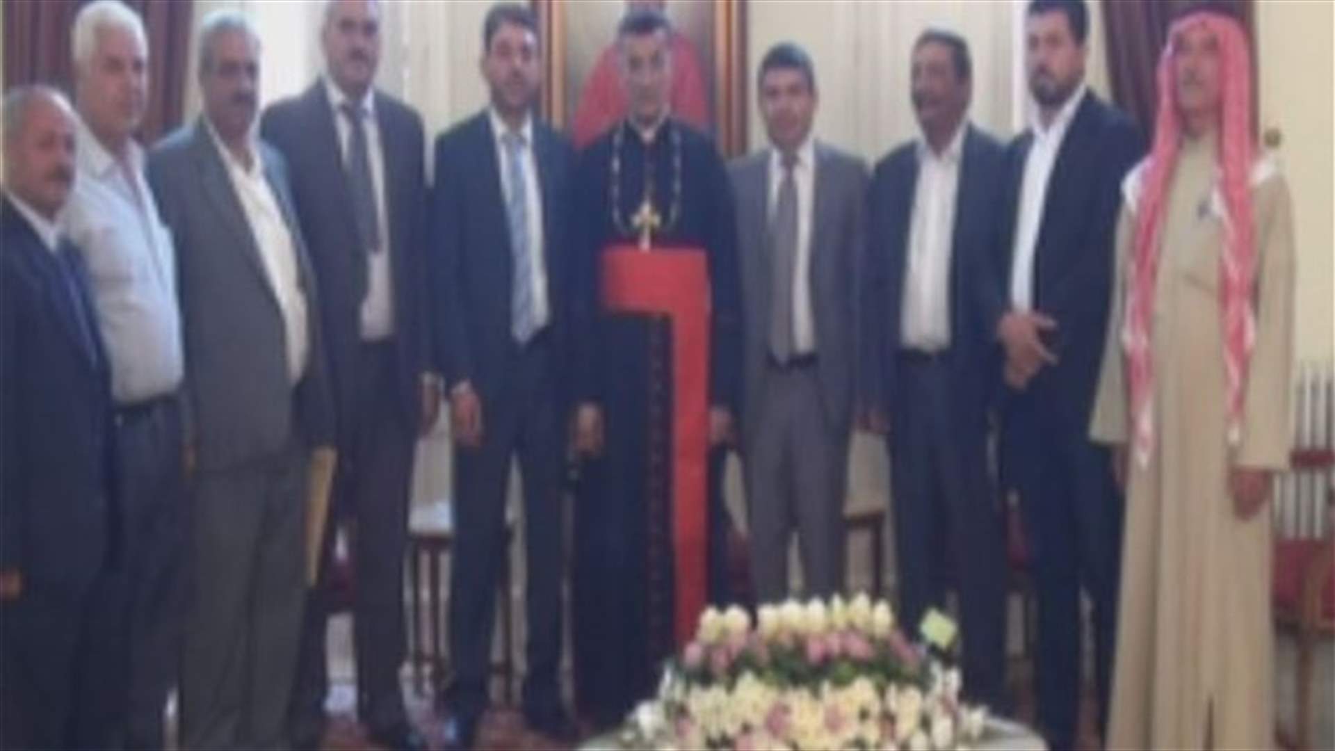 وفد من اهالي عرسال في الديمان