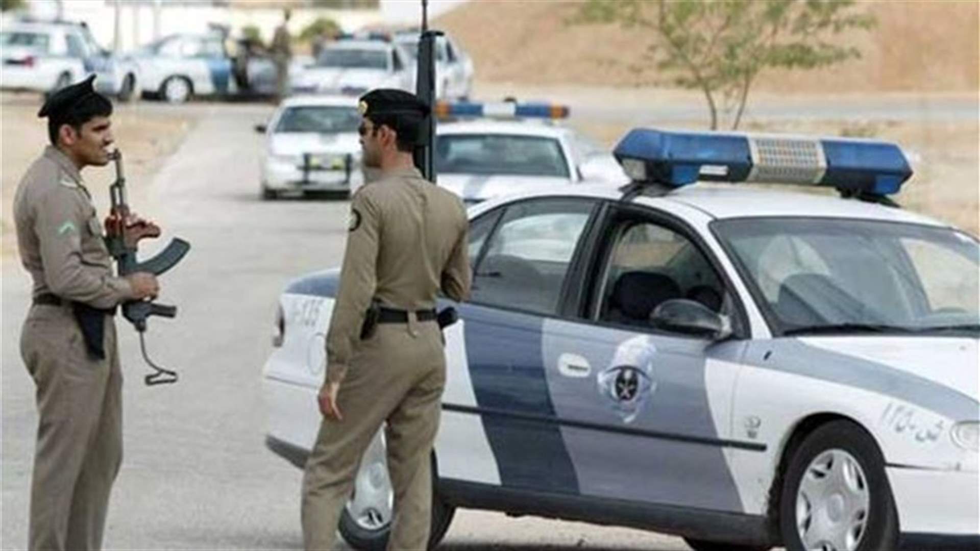 Saudi militant suspect kills father and is shot dead by police