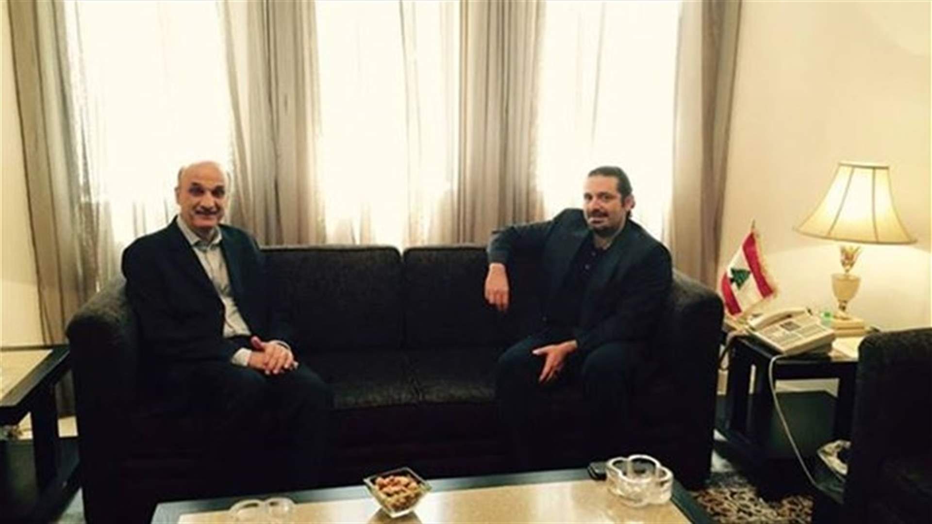 الحريري التقى جعجع في جدة