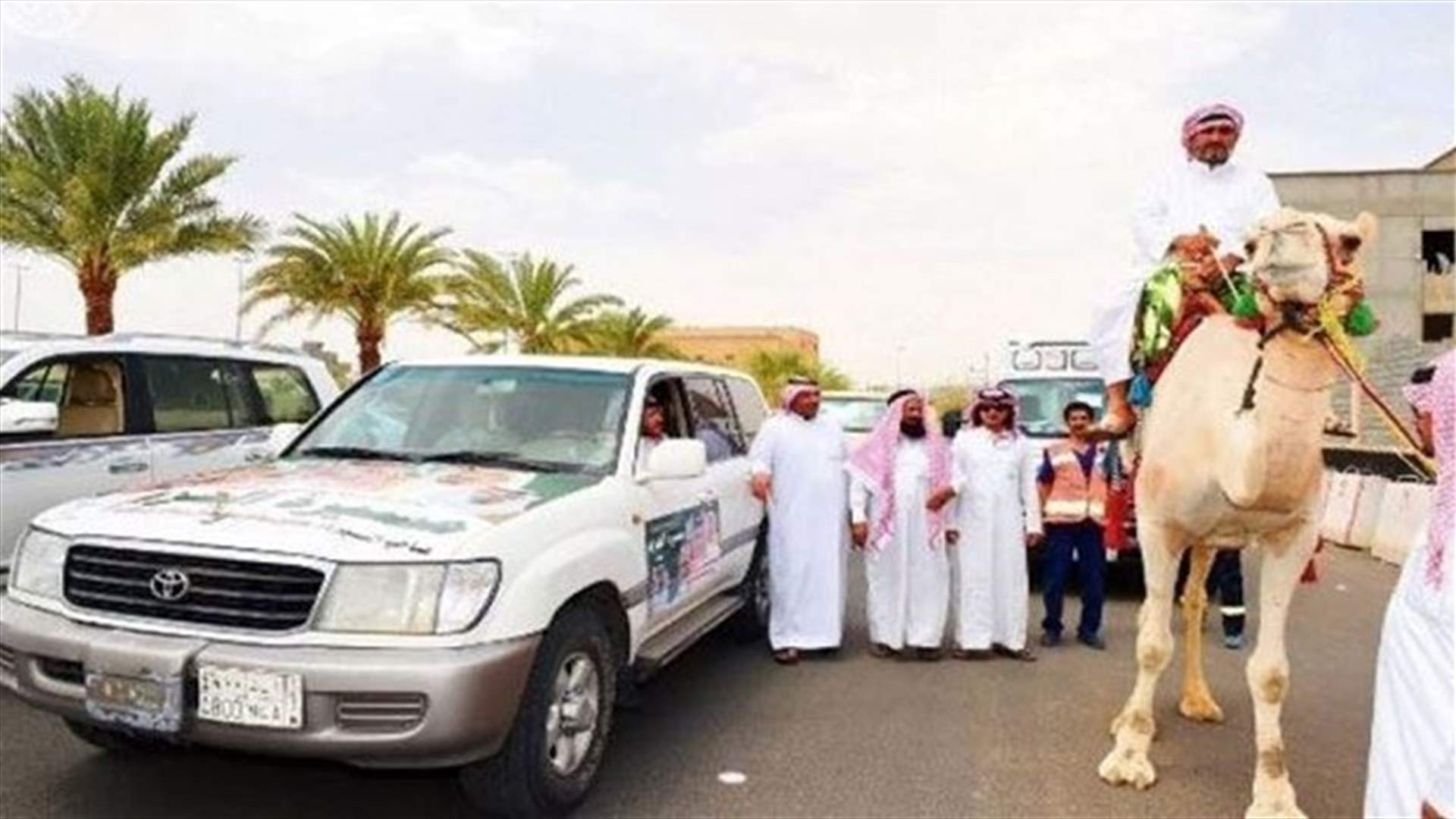 سعودي يقطع 600 كيلومتر دعما ً لعاصفة الحزم