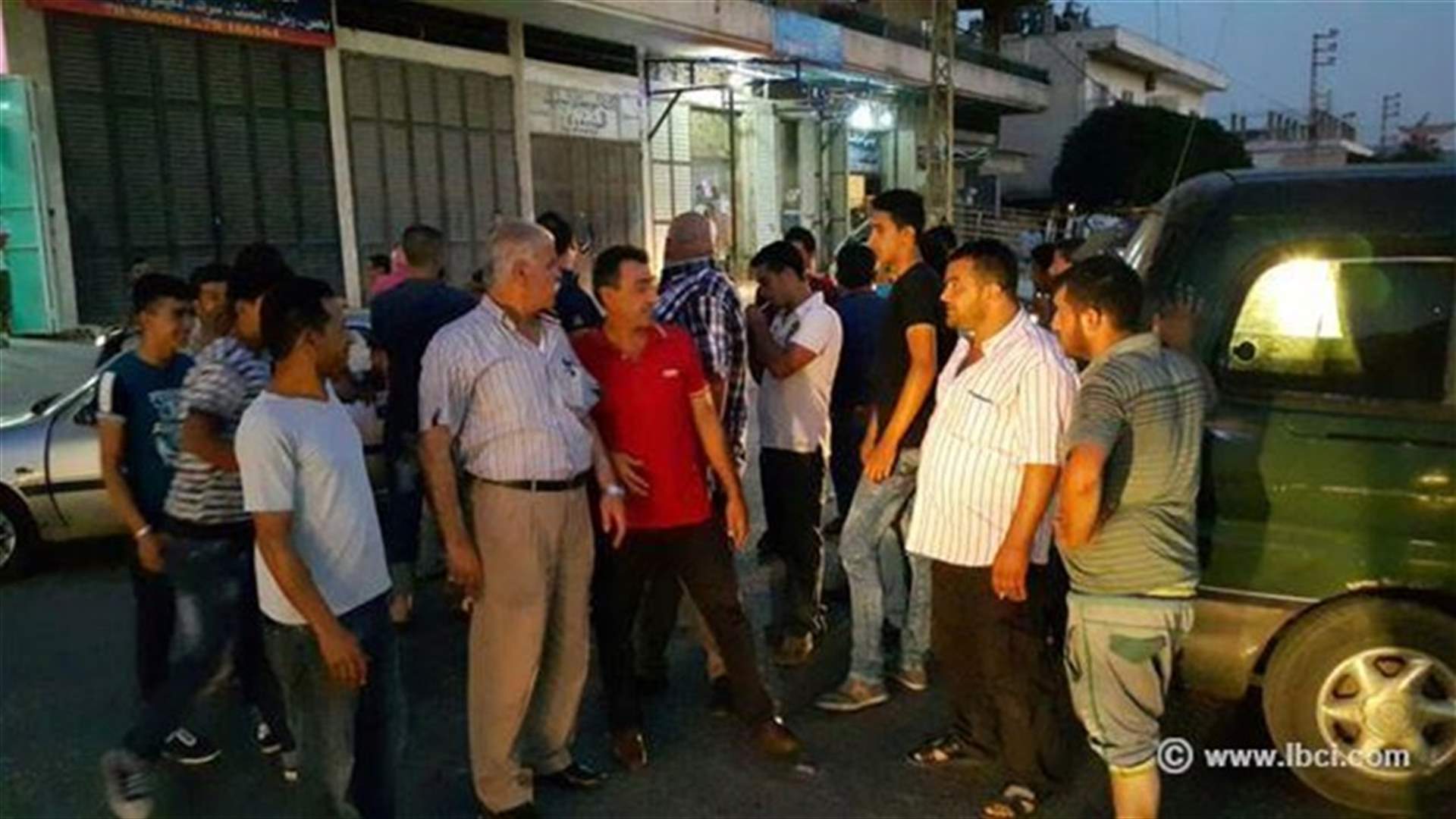  اعادة فتح طريق حلبا بعد اقفالها لـ10 دقائق 