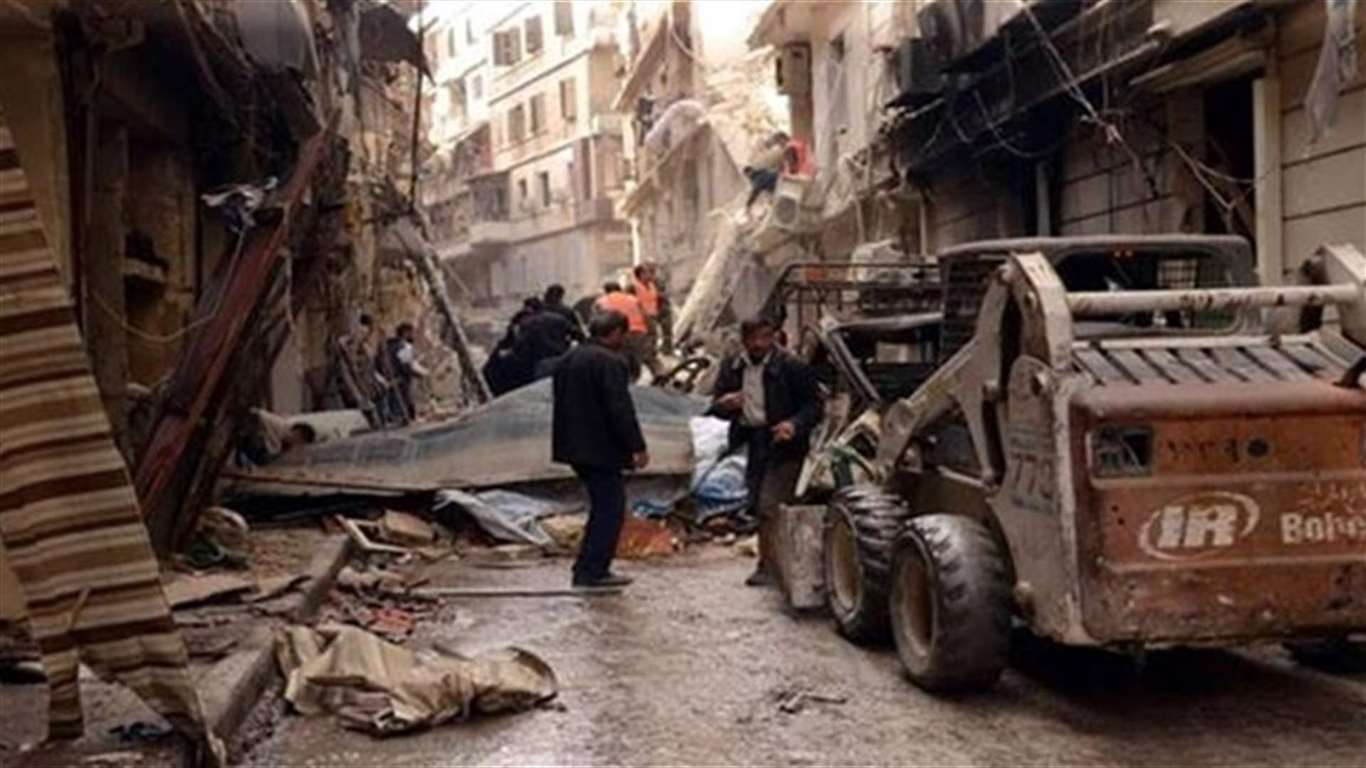 مقتل 5 اطفال اثر سقوط قذيفة على حلب 