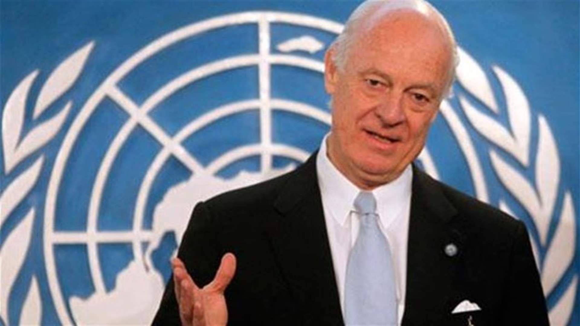 UN mediator proposes Syria working groups on issues in conflict