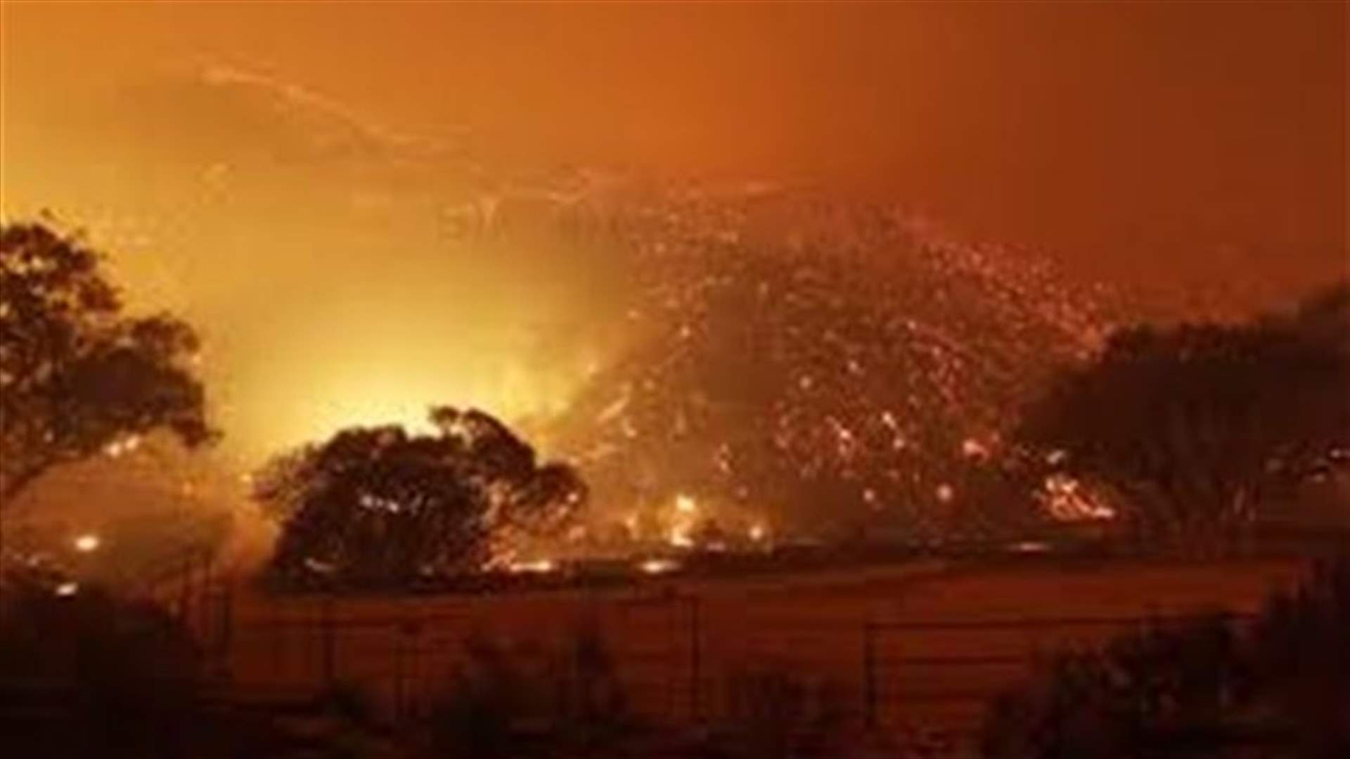 قتيل اثر حرائق بسبب الجفاف في ولاية كاليفورنيا
