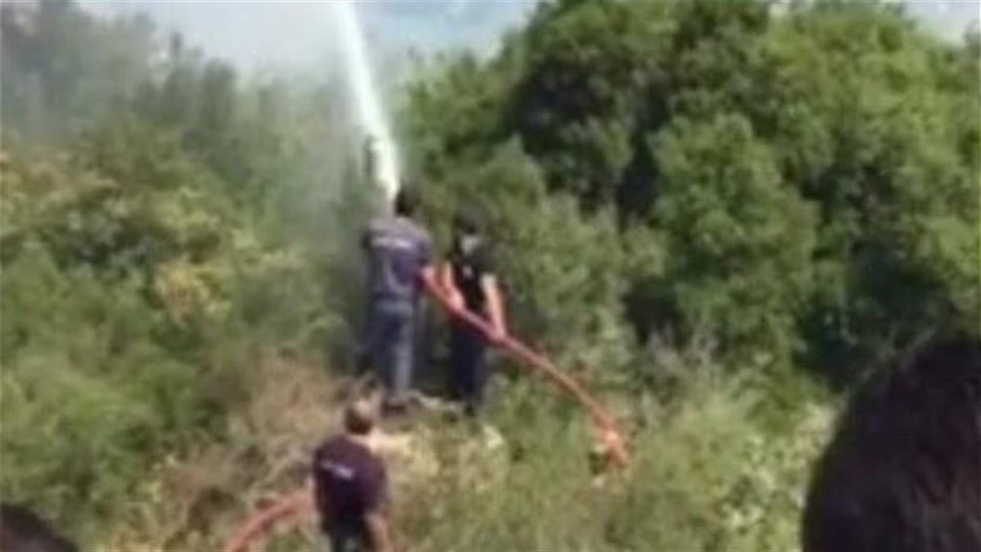 تجدد الحريق في احراج بينو - عكار ...والاهالي يناشدون 
