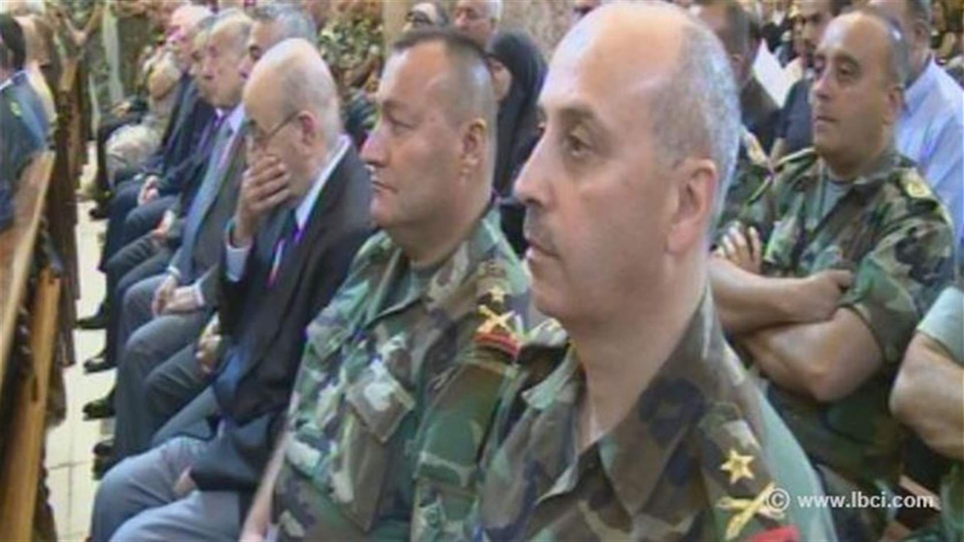 قداس على نية الشهيد المقدم داني حرب