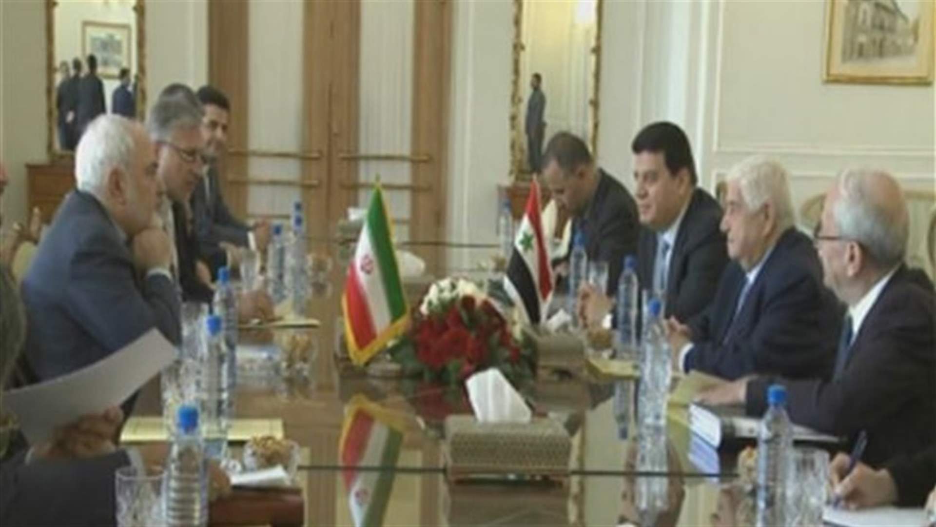 Syria foreign minister in Tehran for talks with Iran, Russia