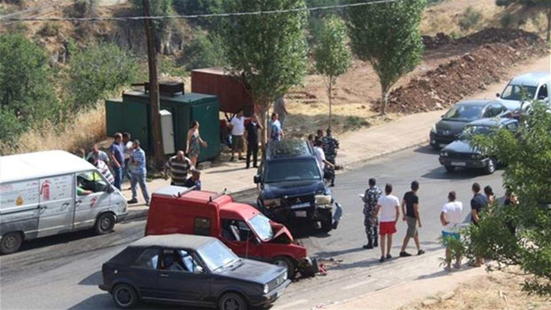 جريحان في حادث سير على أوتوستراد إهدن