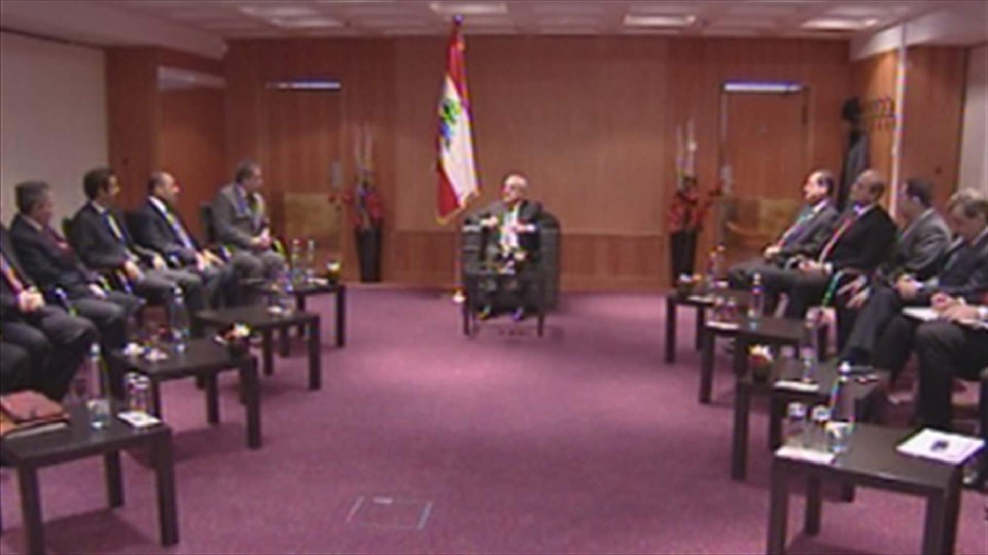 سليمان يدعو القادة الى استباق ما يطالب به الشعب لحقيق الاصلاحات