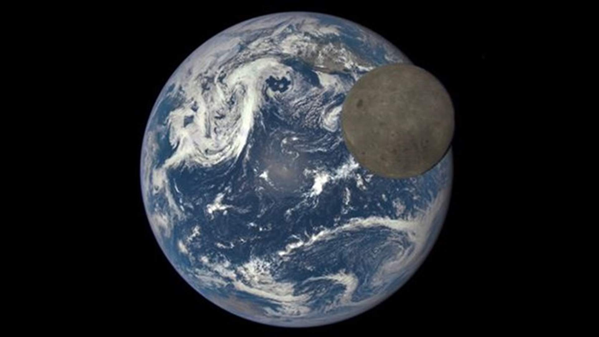 [VIDEO] Moon Seen Crossing Earth From 1 Million Miles Away!