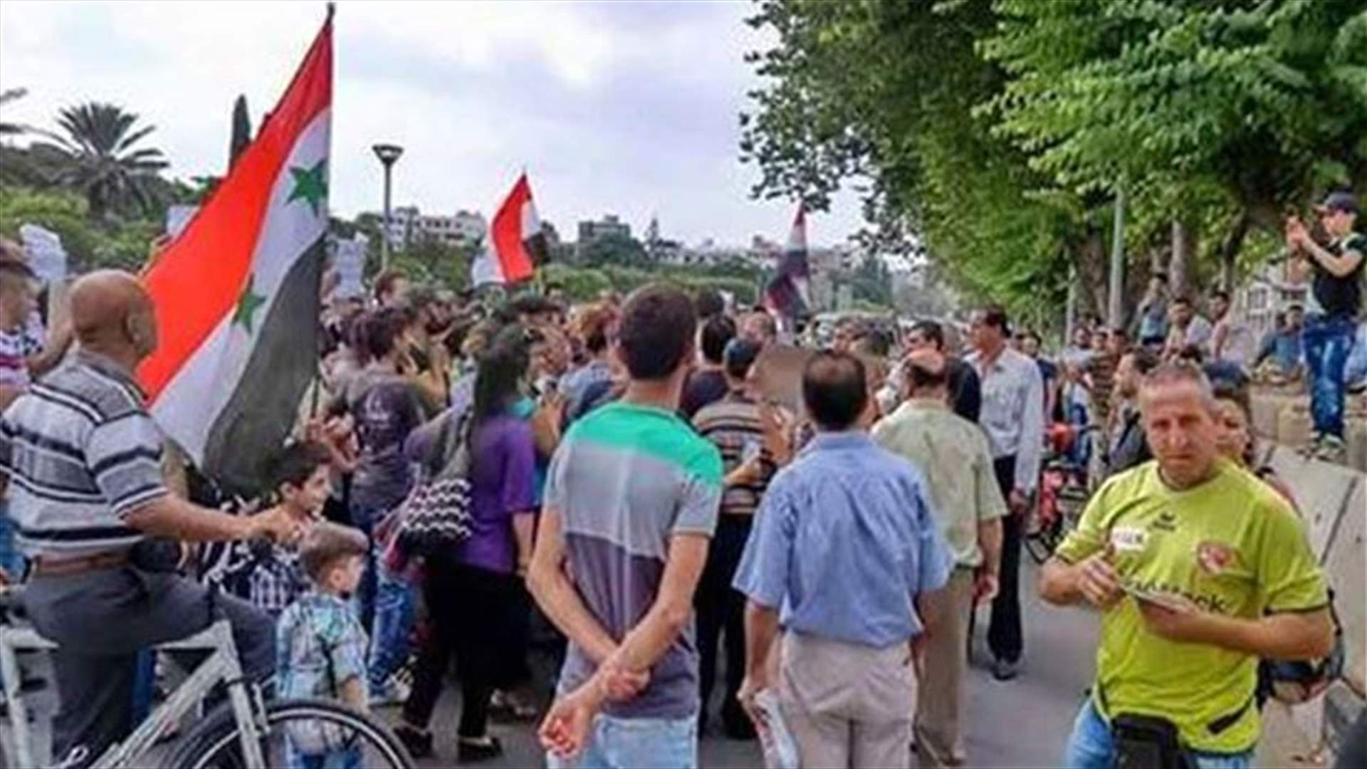 بالصور: بعد اللاذقية احتجاجات في طرطوس 